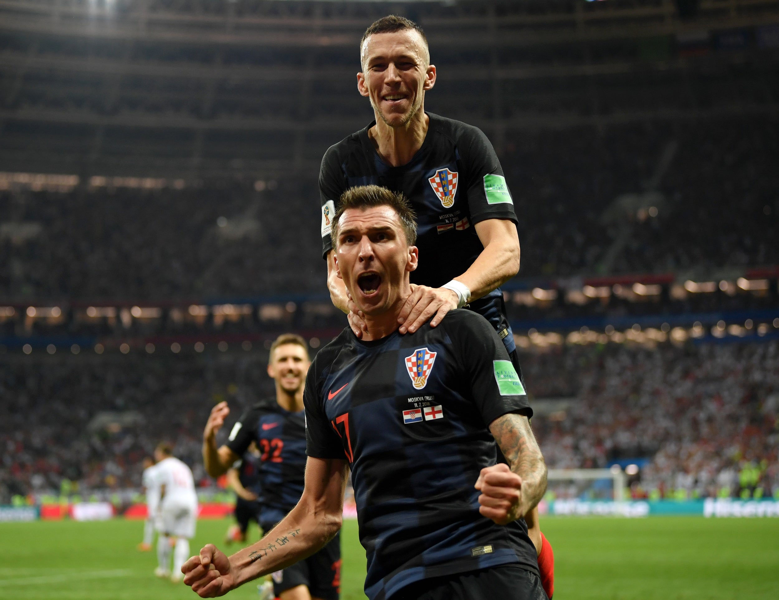 Mario Mandzukic scored the winner for Croatia (Getty Images)