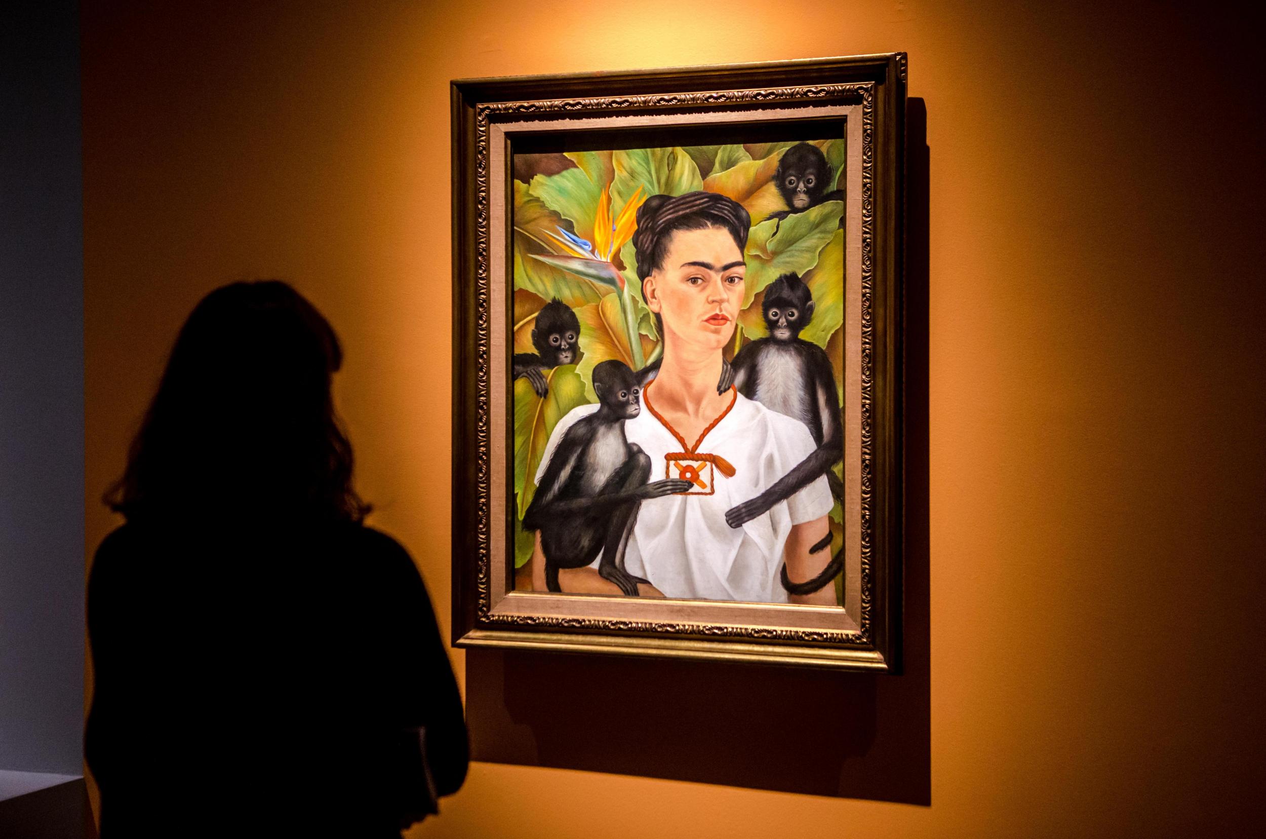 A self-portrait of Frida Kahlo