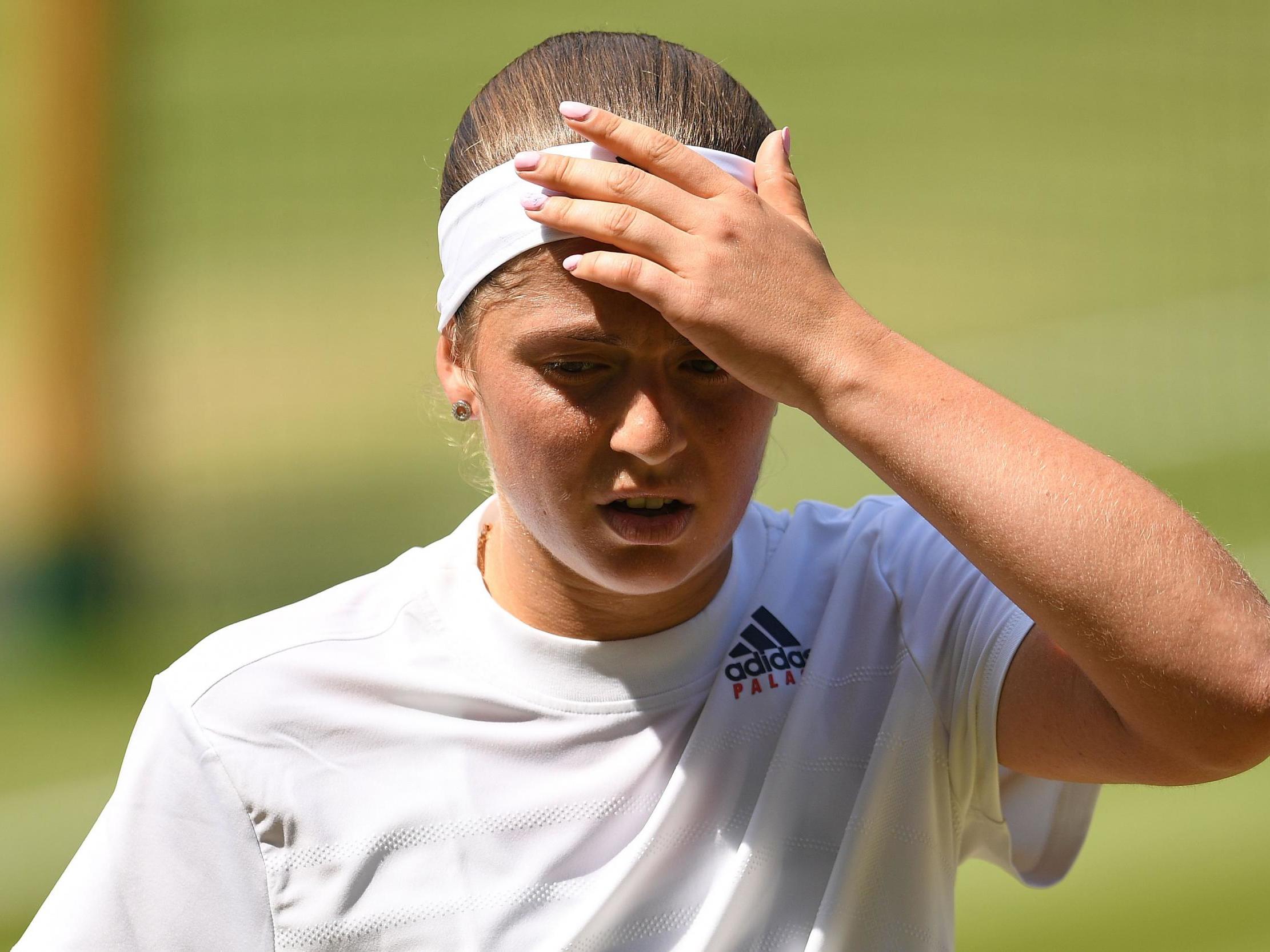 Ostapenko’s inconsistency proved to be her undoing