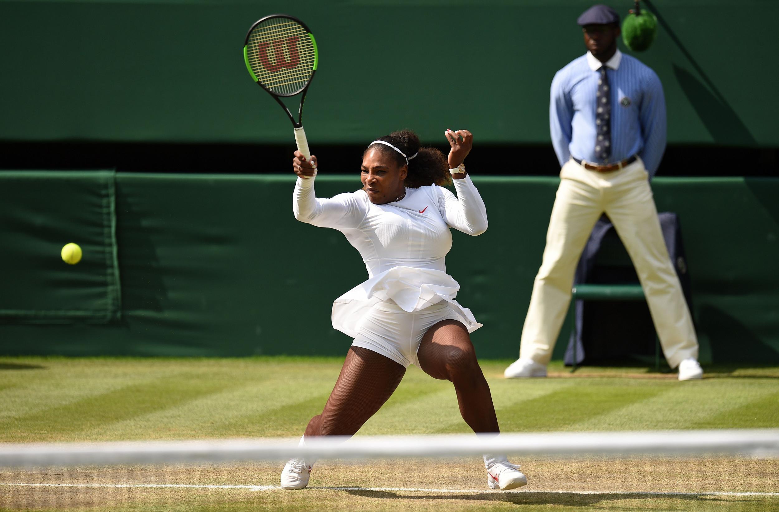 Williams returned to action just four months ago after giving birth to her first daughter last September