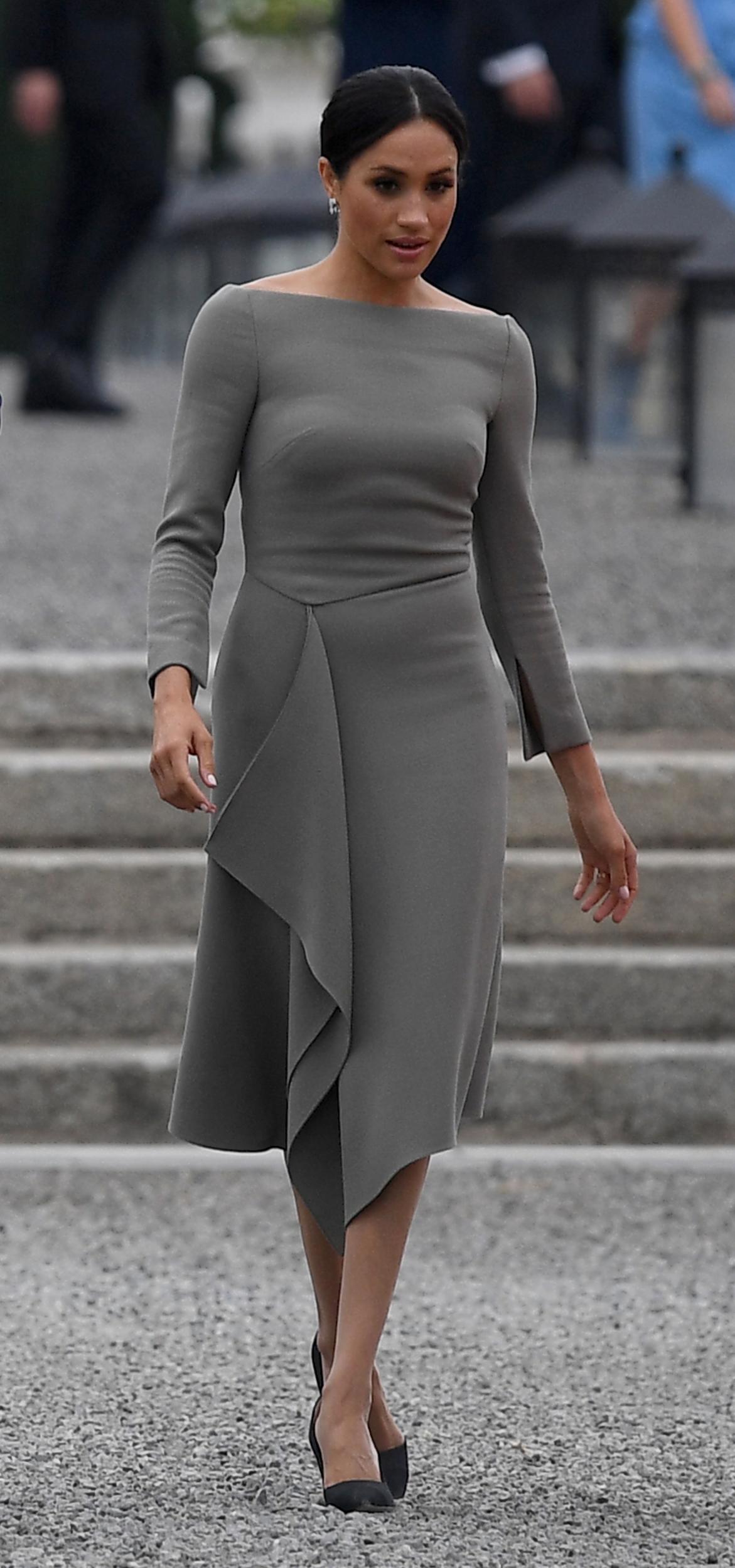 Meghan Markle in Roland Mouret (Getty)