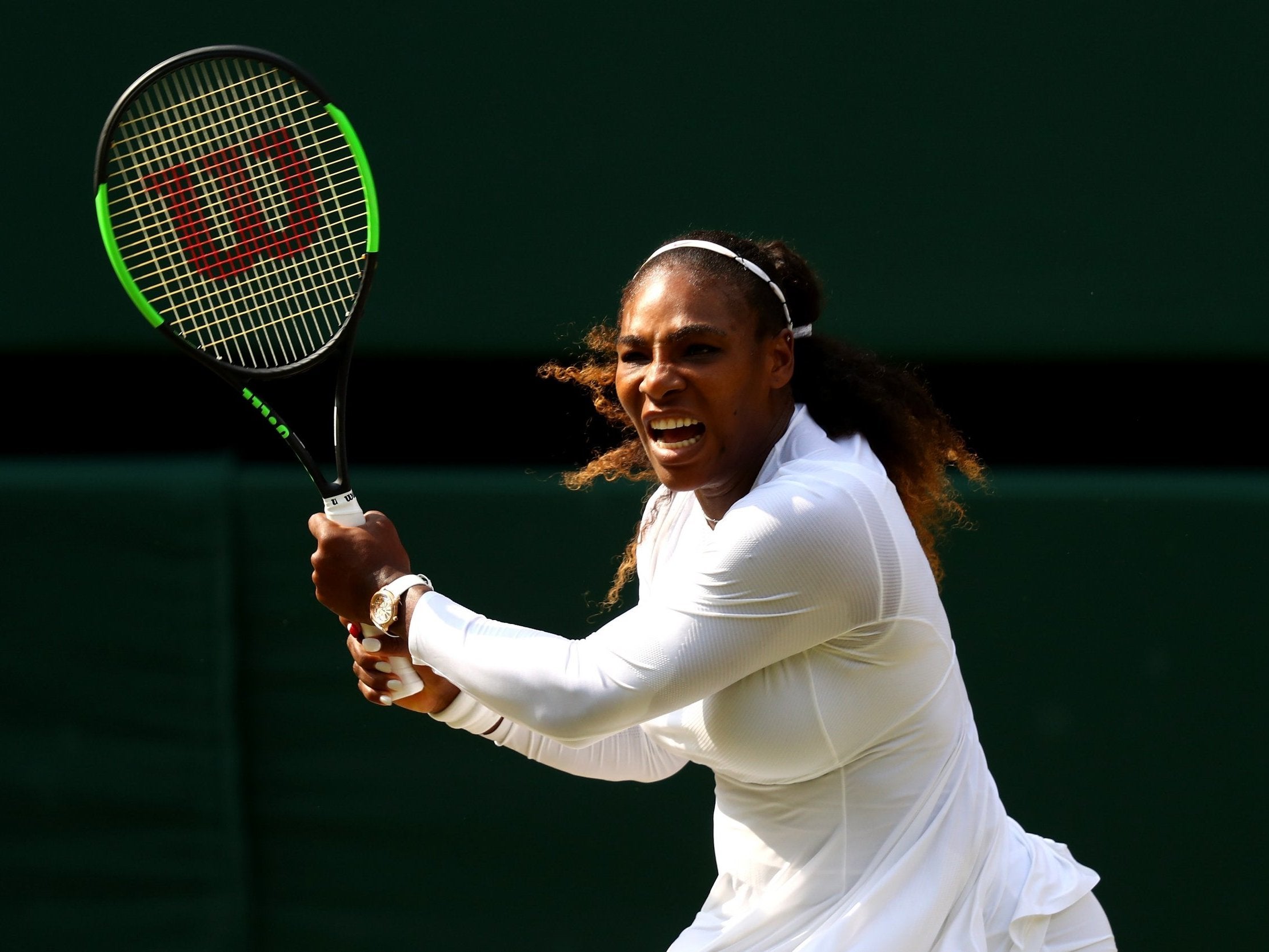 Serena Williams has been made to wait