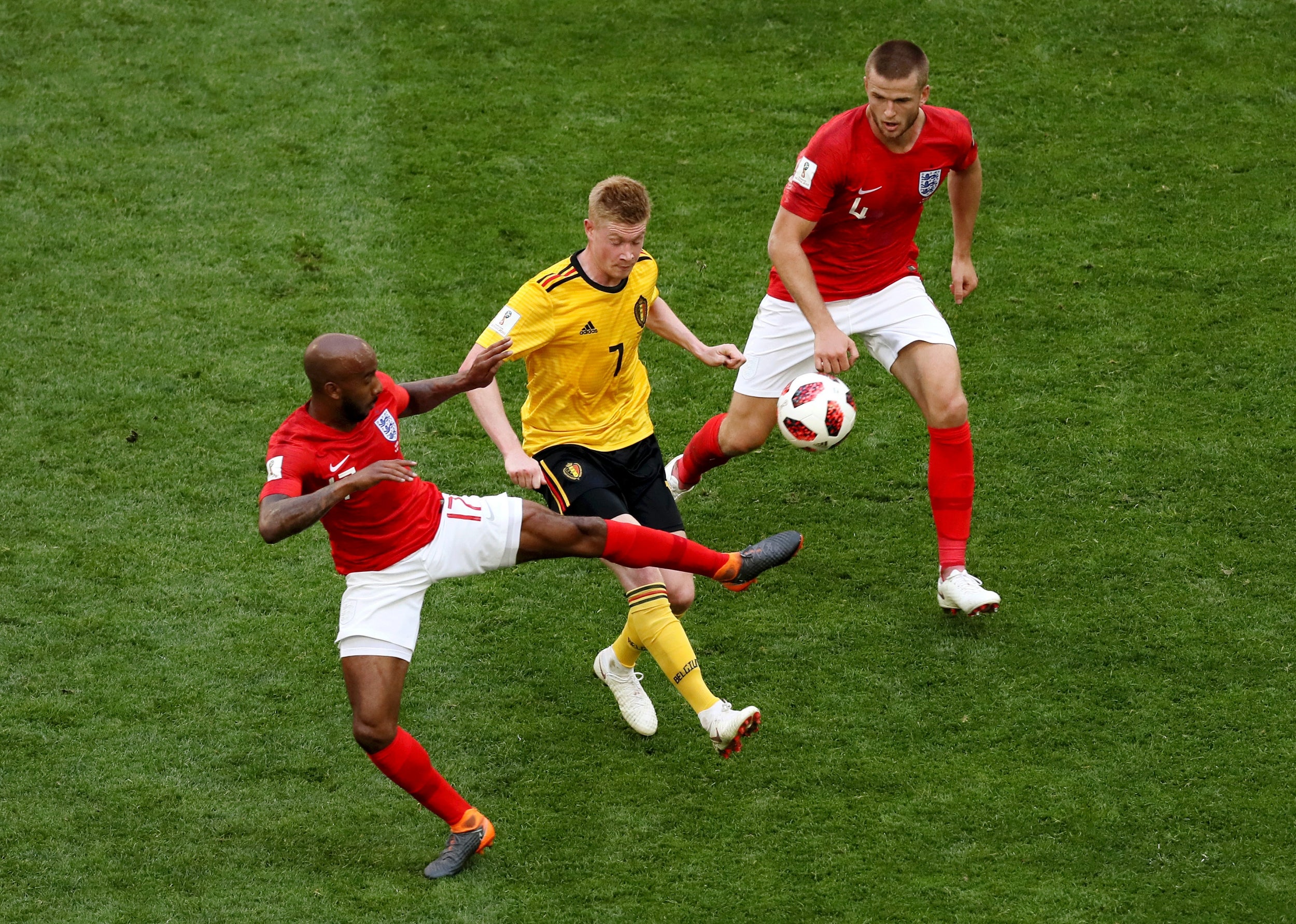 De Bruyne played in Belgium's third-place playoff