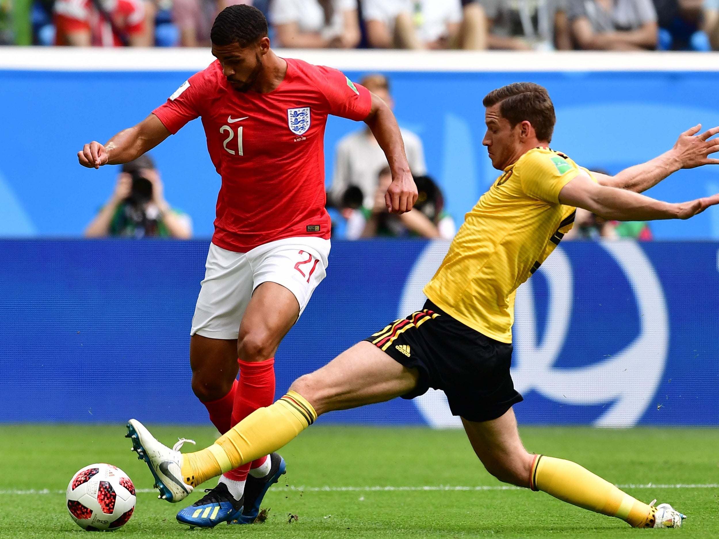 Other than a shaky moment that lacked communication at an England set piece, he had little to do against a tired Harry Kane.