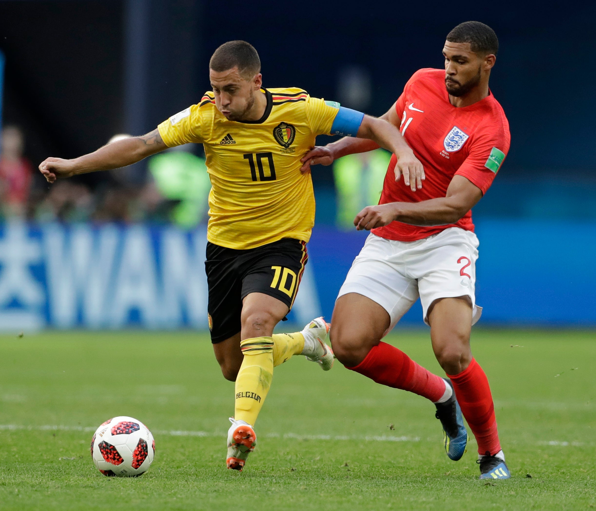 Ruben Loftus-Cheek competes with Eden Hazard