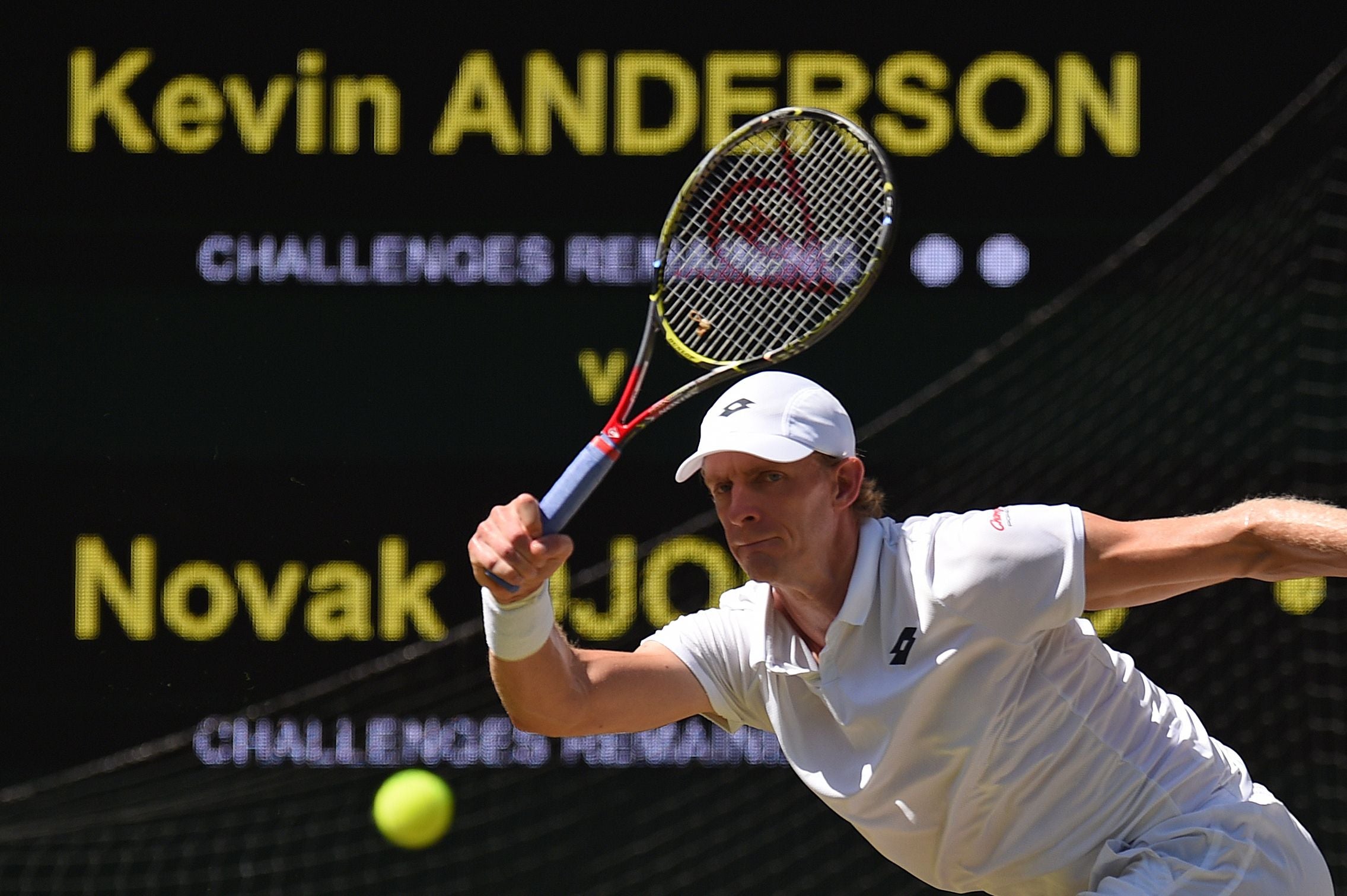 Anderson couldn't keep up with Djokovic after a marathon semi-final