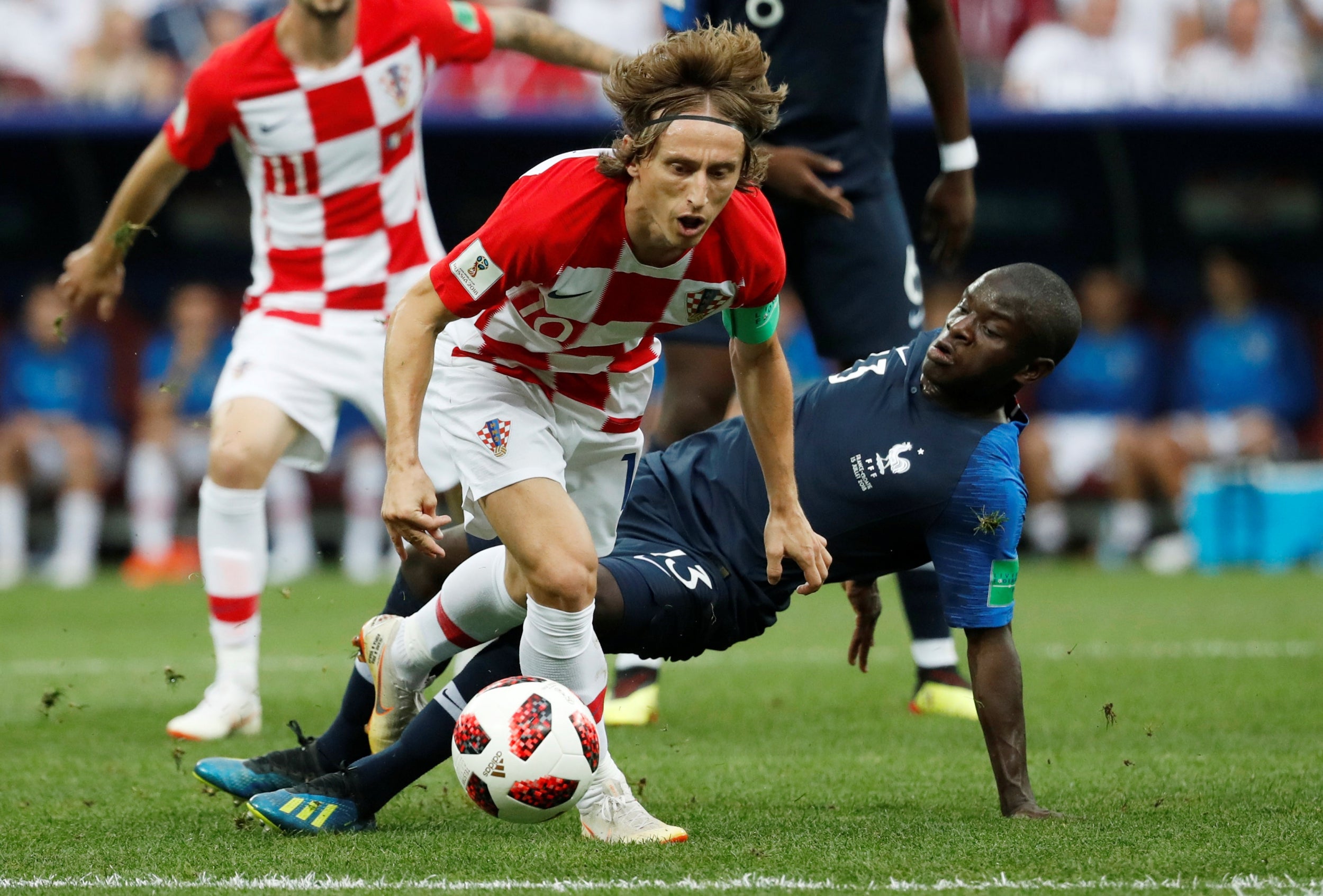 The midfielder played a crucial role in driving his team to the final at this summer's World Cup