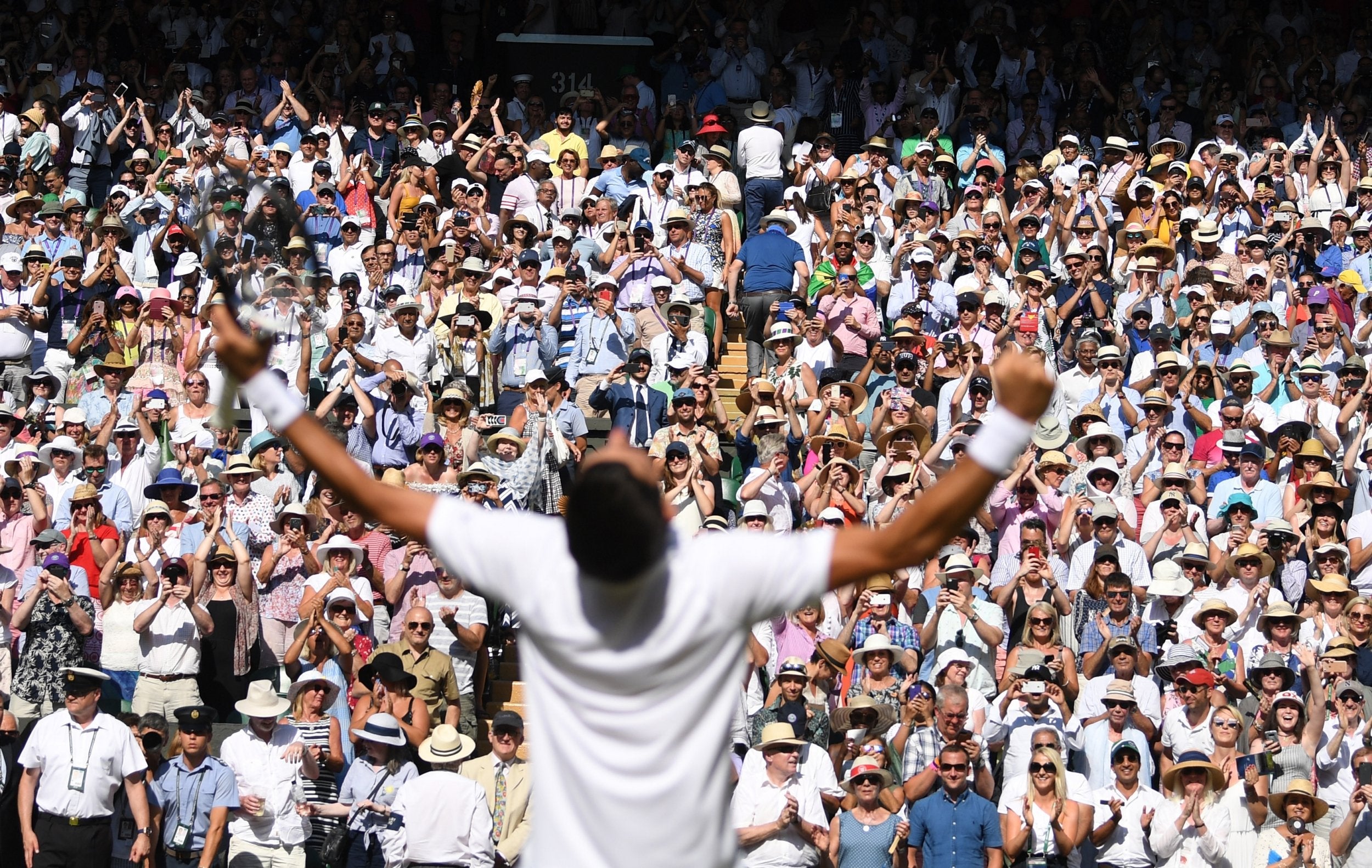 Djokovic has won Wimbledon again, returning the the pinnacle of grass-court tennis