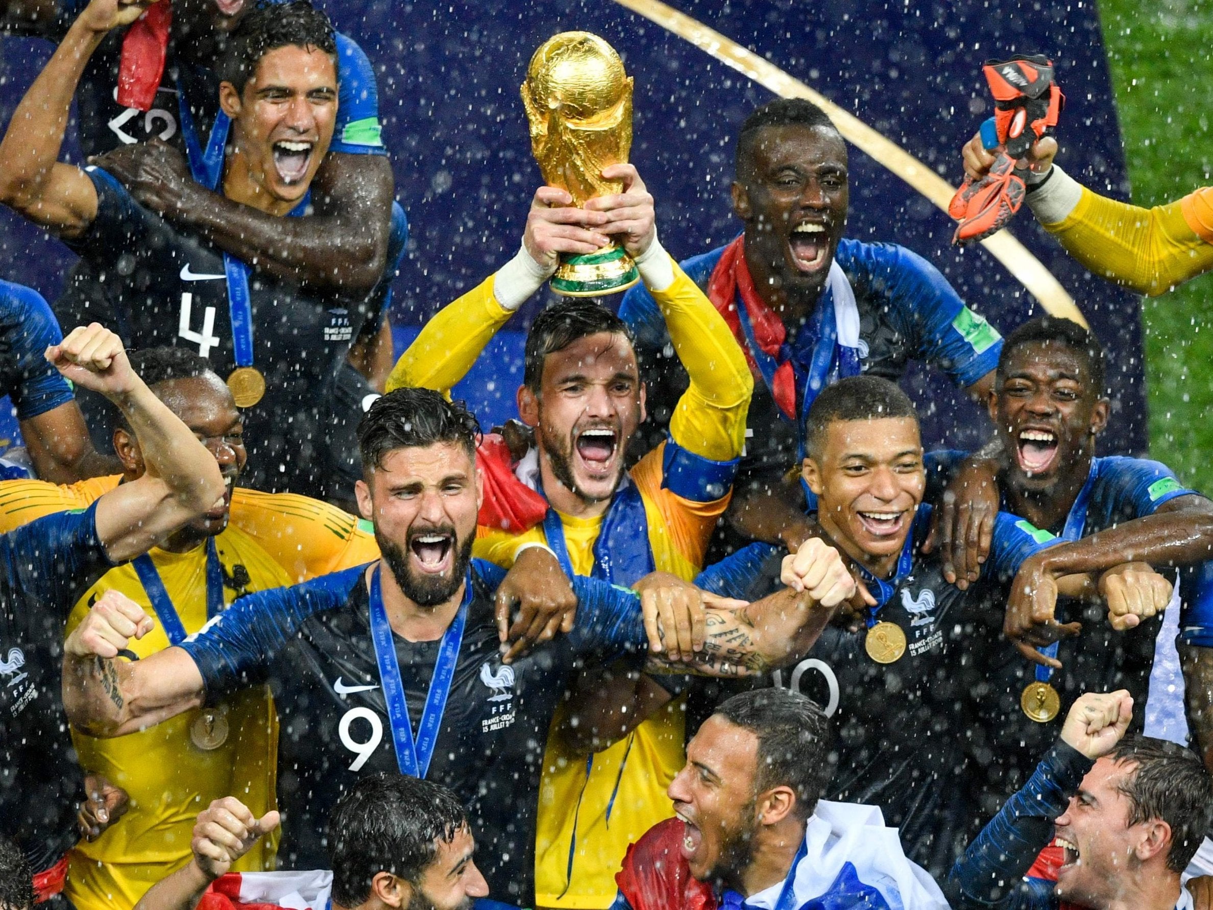 The World Cup was won by a European team for a fourth consecutive time (AFP/Getty)