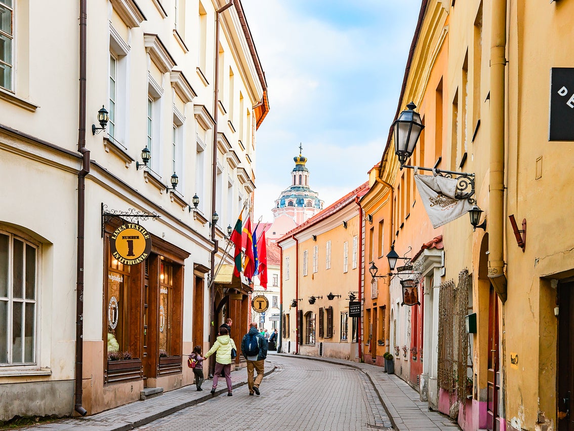 The city centre has plenty of traditional shops