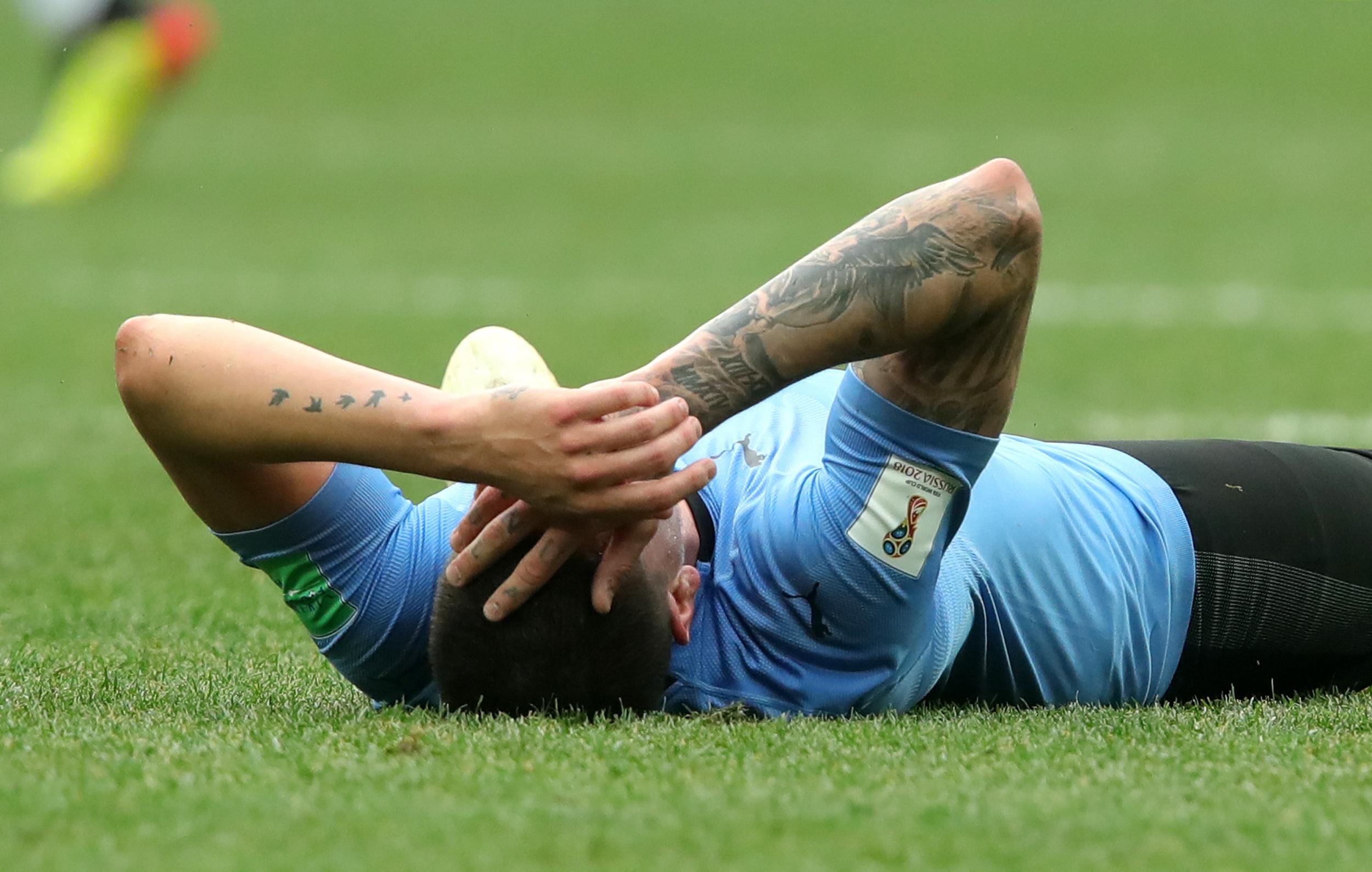 Uruguay fell at the last eight stage