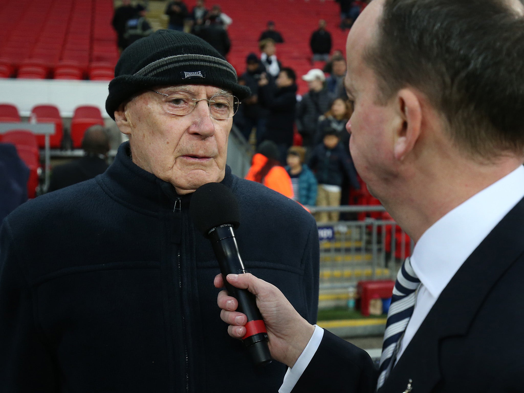 ‘The King’ was coaxed back to work as part of Tottenham’s ‘Legends’ hospitality team