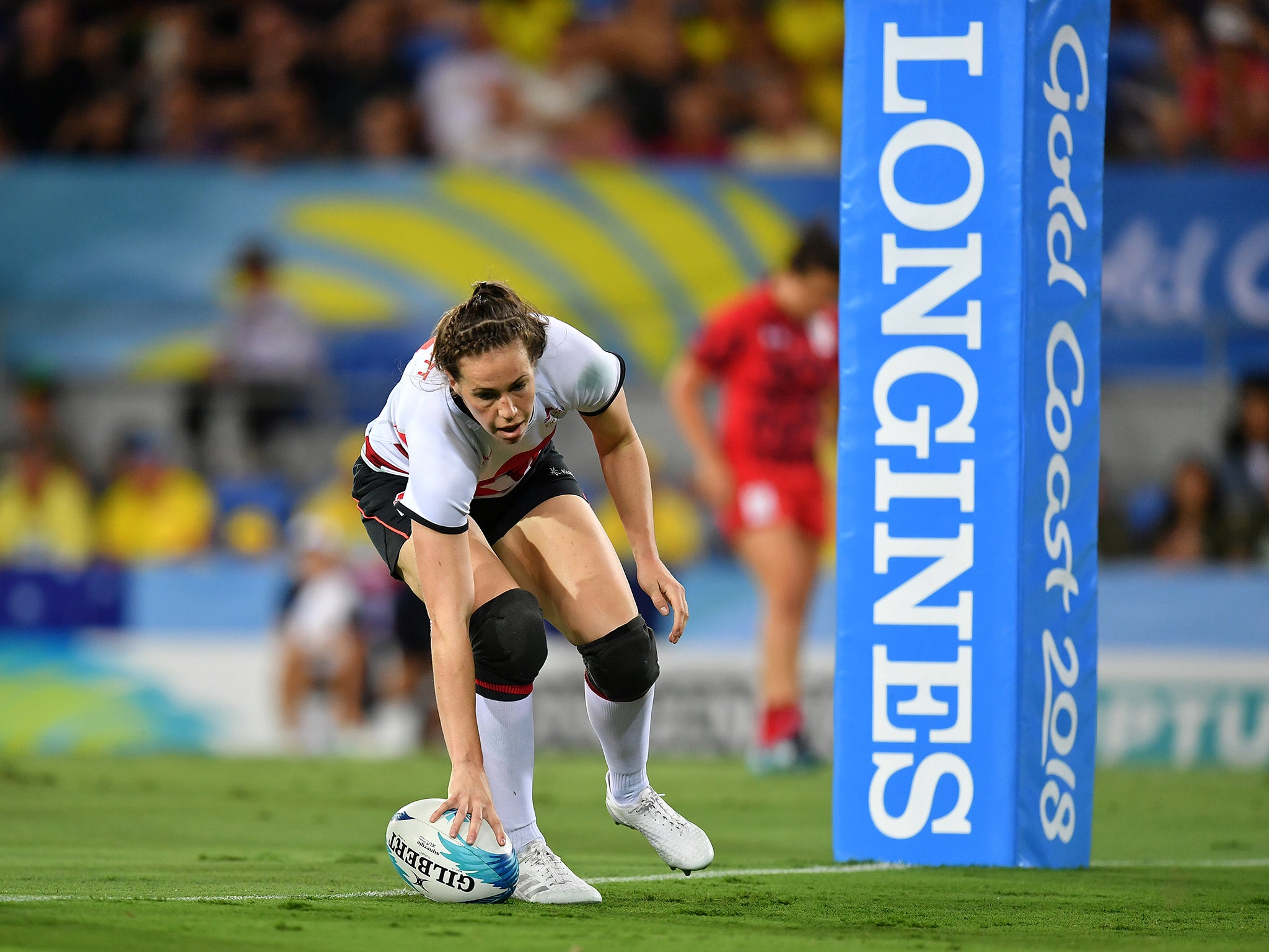 Emily Scarratt has been with the Sevens side since the 2017 Rugby World Cup