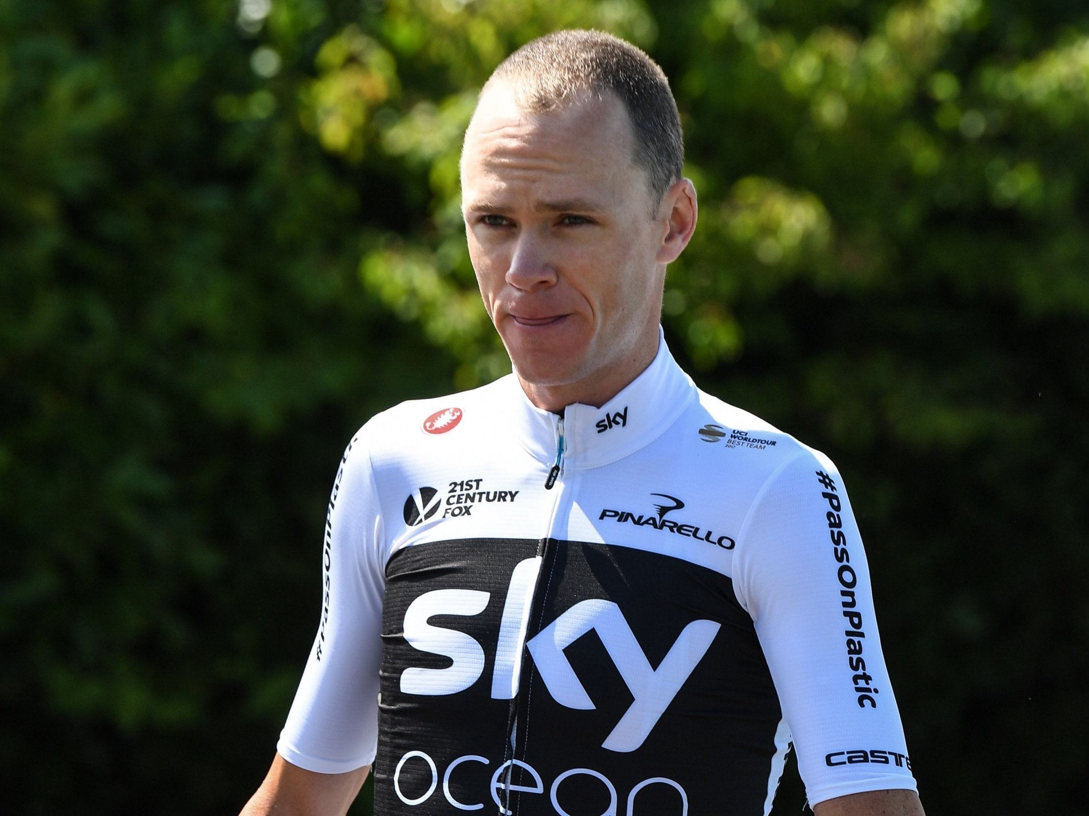 Chris Froome brushed aside Bradley Wiggin' jibe