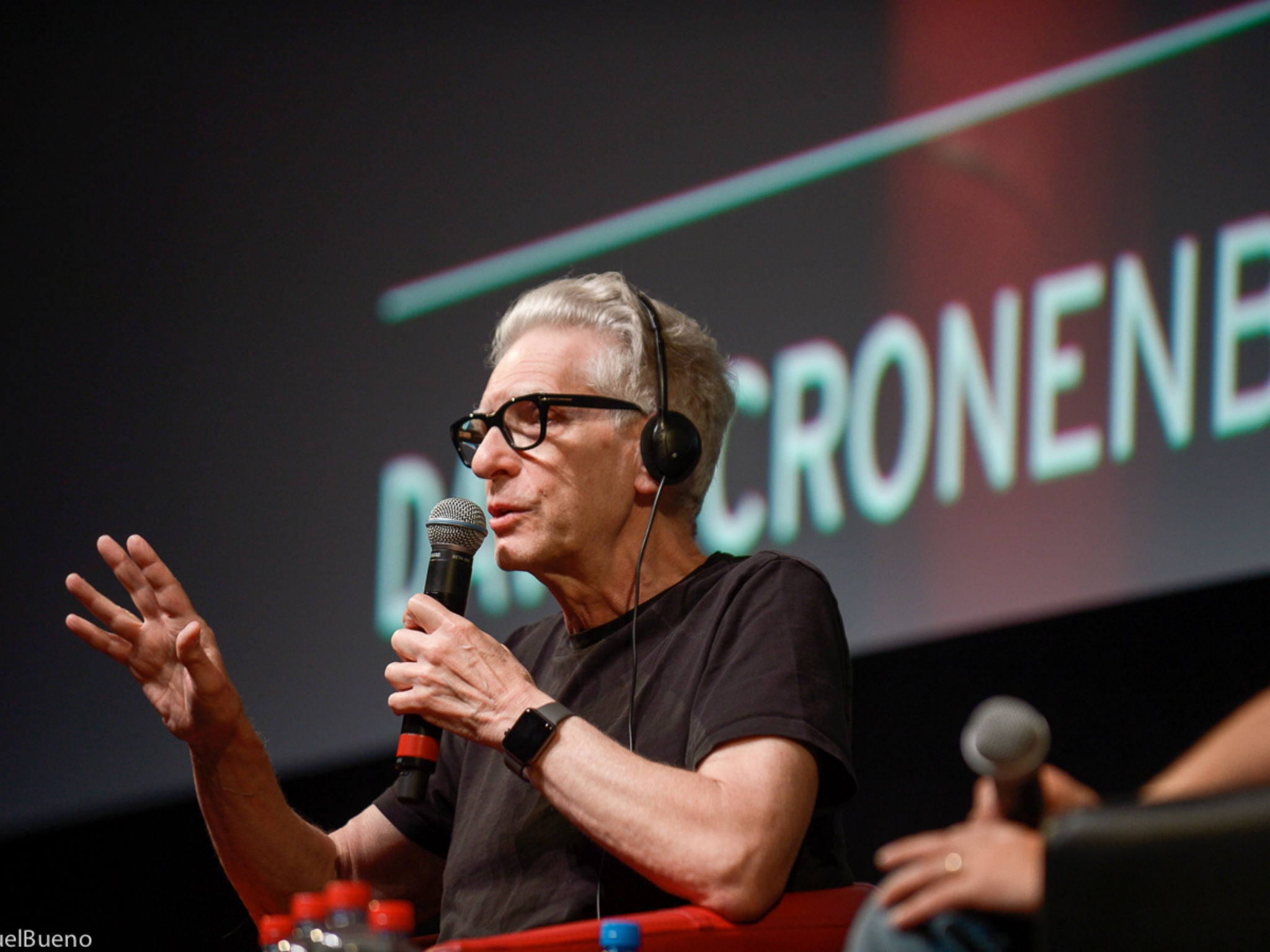 David Cronenberg gives a masterclass at the Neuchatel International Fantastic Film Festival