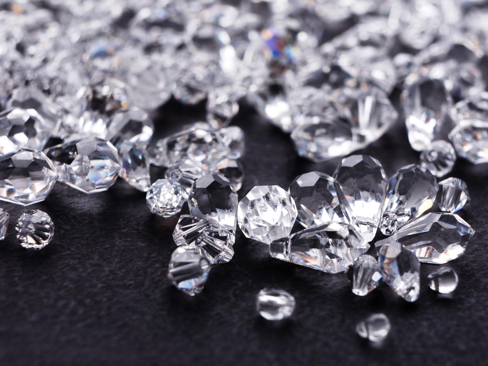 A huge cache of diamonds appears to be buried at least 100 miles below Earth's surface