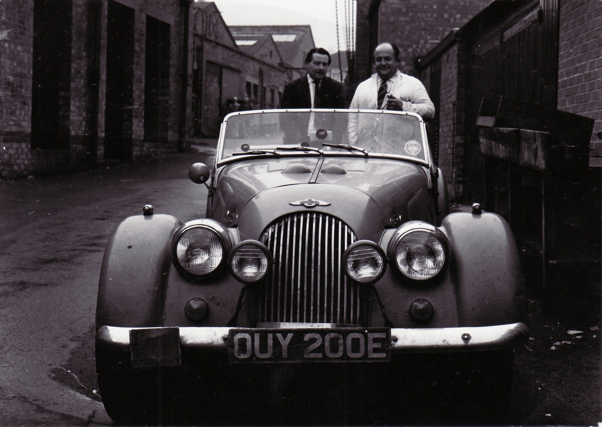 The first prototype, which currently resides in San Francisco with Morgan dealer Bill Fink