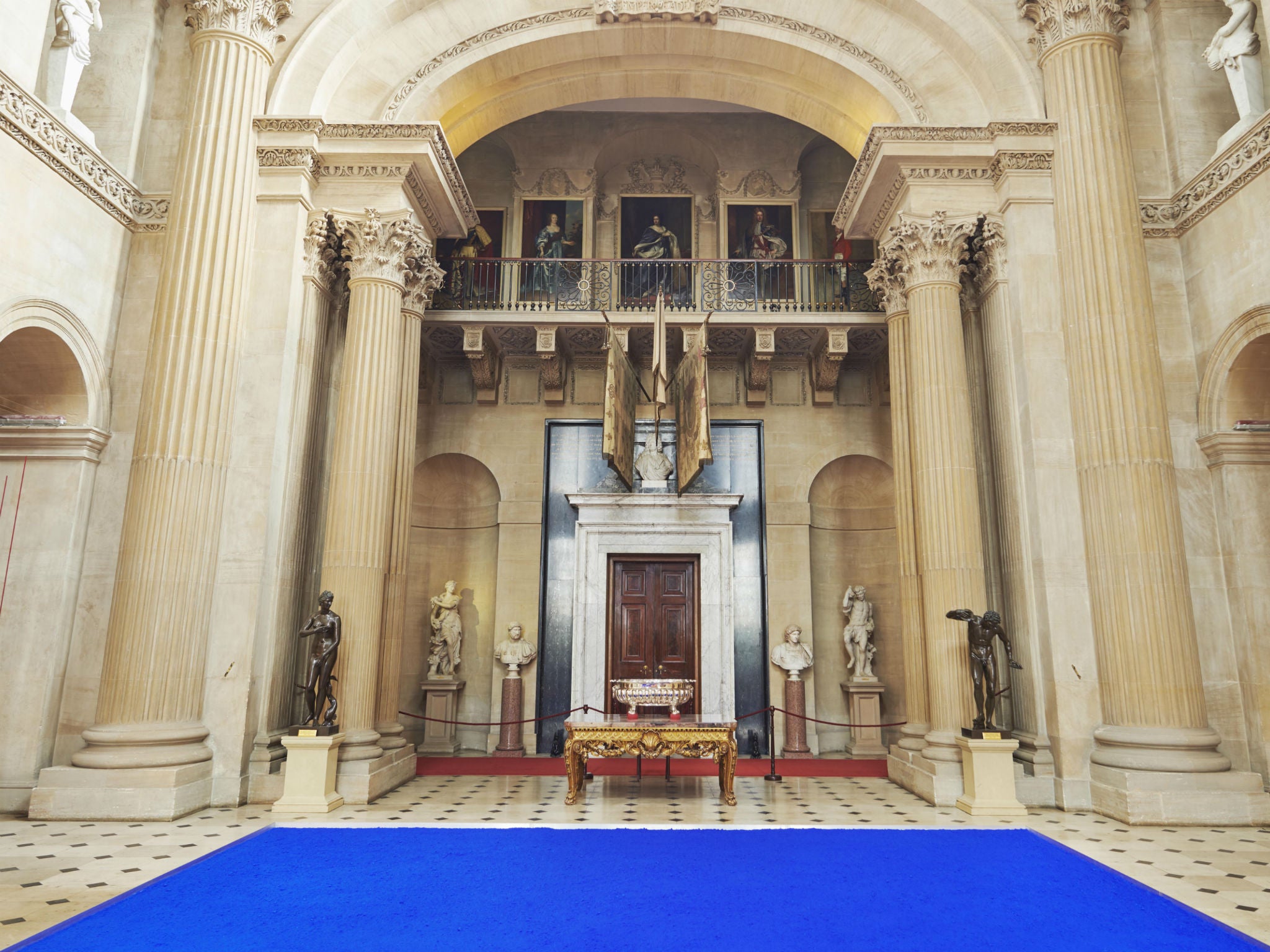 ‘Yves Klein Pure Pigment’ installation at Blenheim Palace (Blenheim Art Foundation)