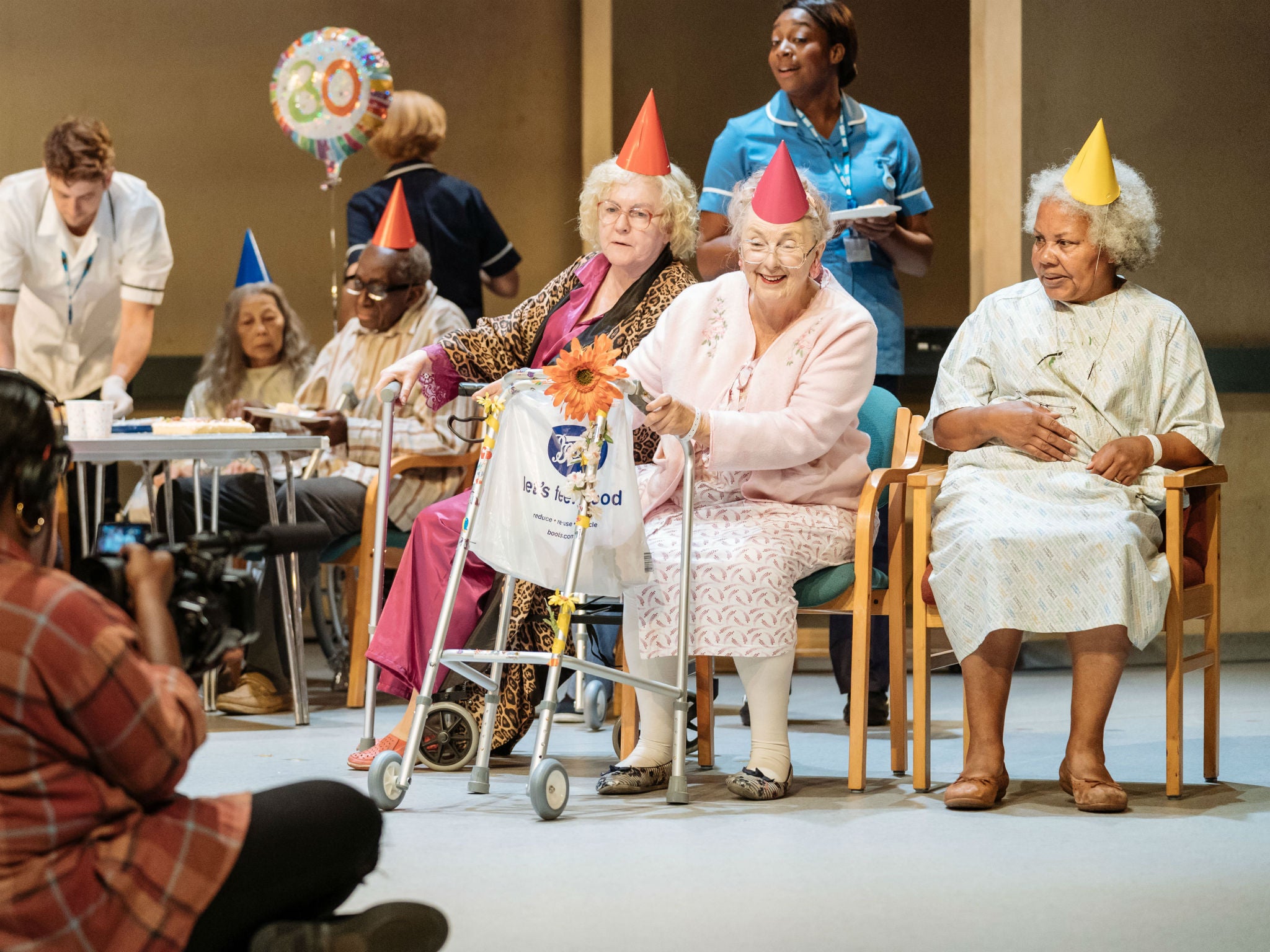 Nadine Higgin, Gwen Taylor, Patricia England, and Cleo Sylvestre in 'Allelujah!'