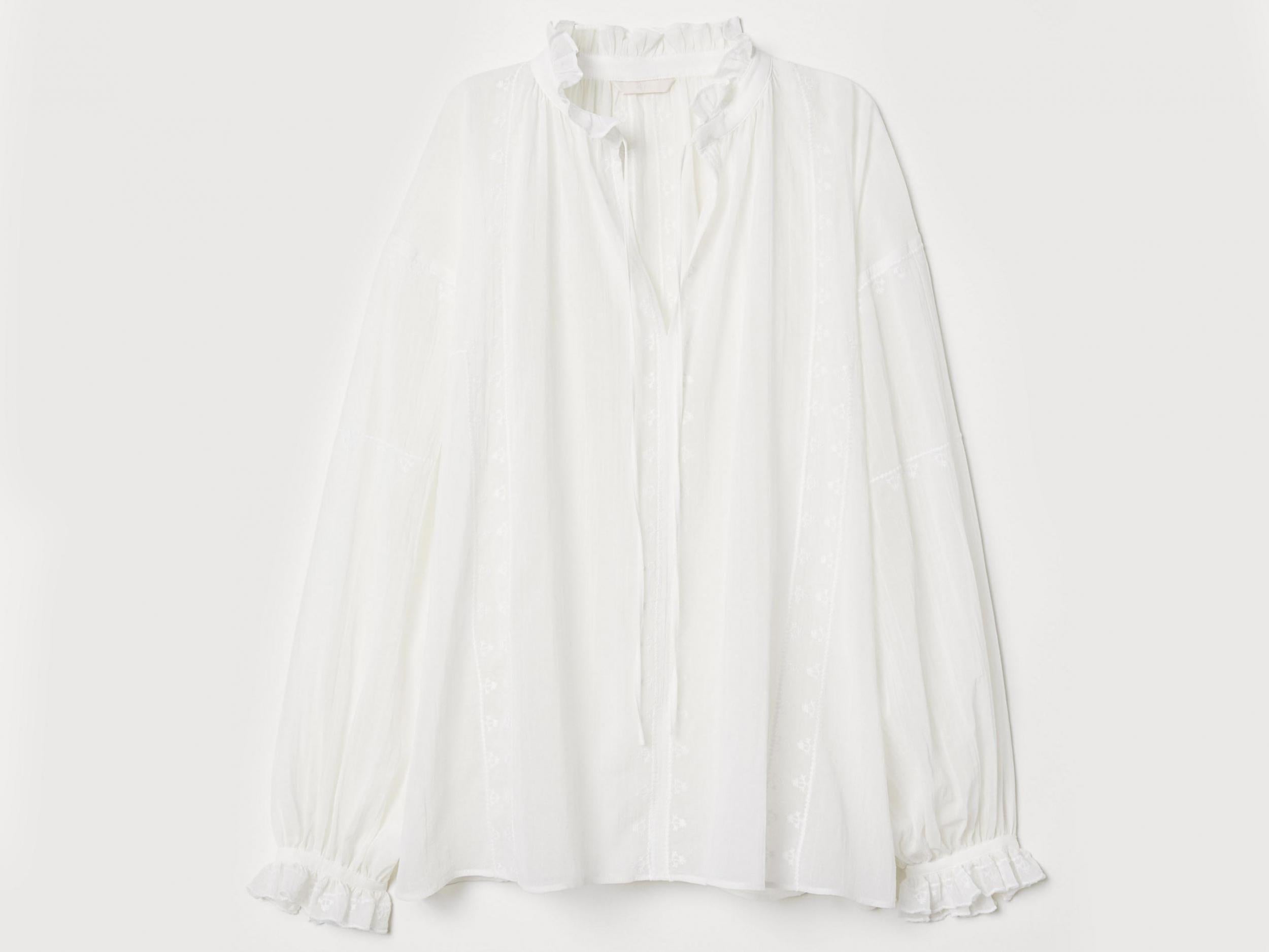 Crinkled Blouse, £34.99, H&amp;M