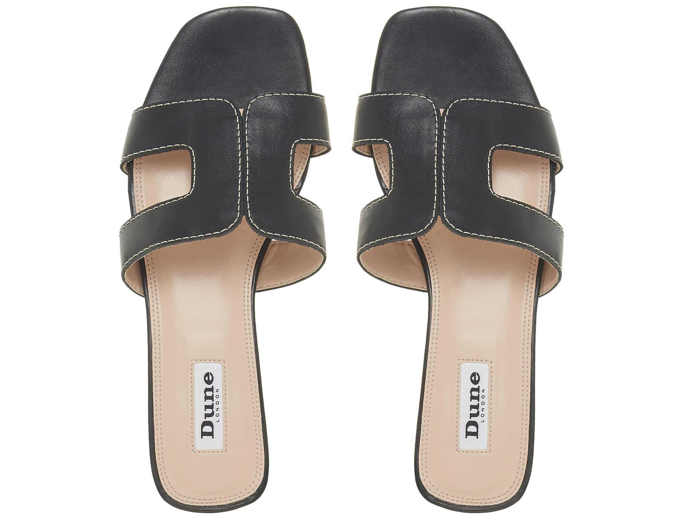 Loupe Smart Slider Sandals, £80, Dune London