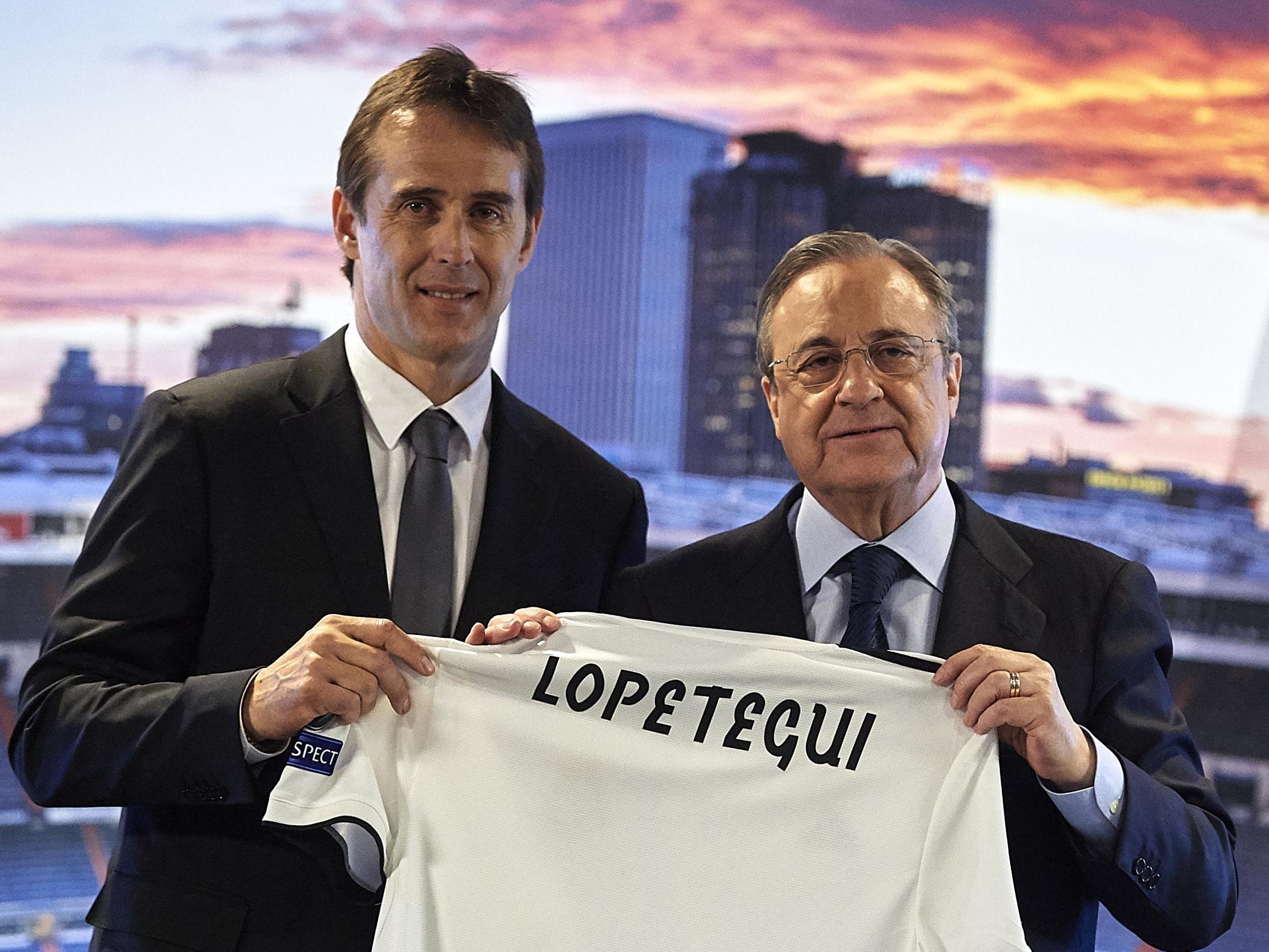 Lopetegui is ready for the challenge that Madrid presents