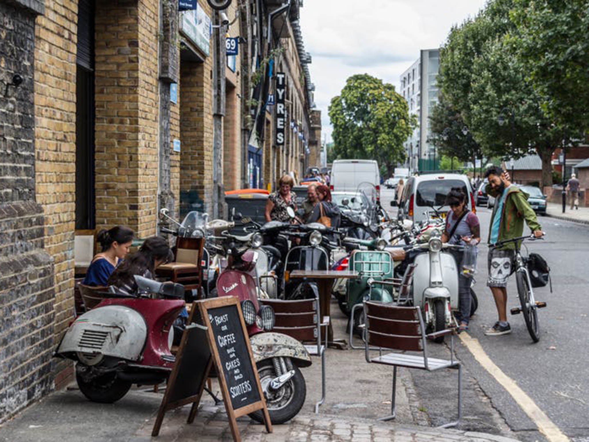 Different to the closed spaces of industrial shops, open railway arches aim to boost relationships between small business owners.