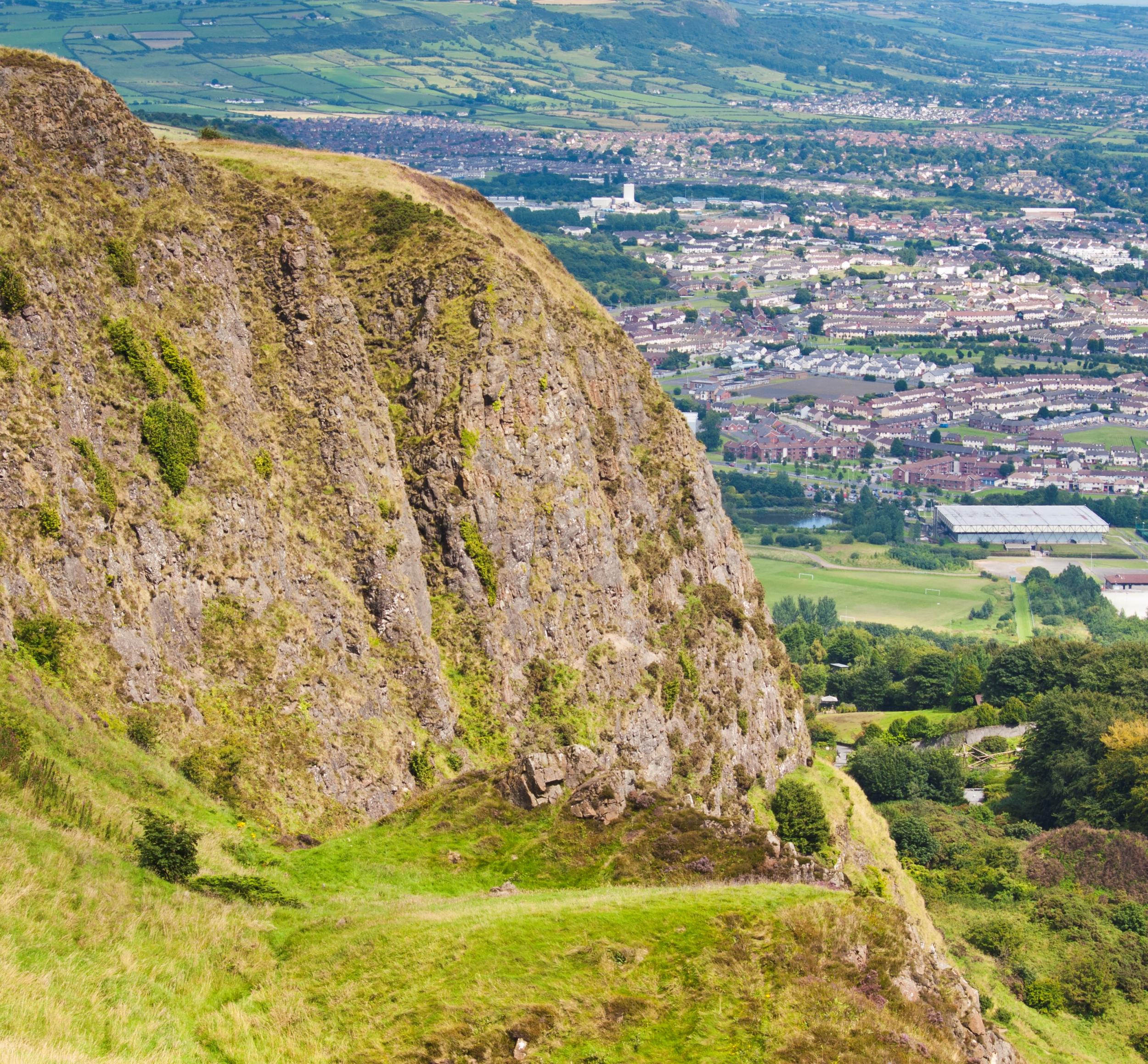 Spectacular views are the reward for a climb up Cave Hill (iStock)