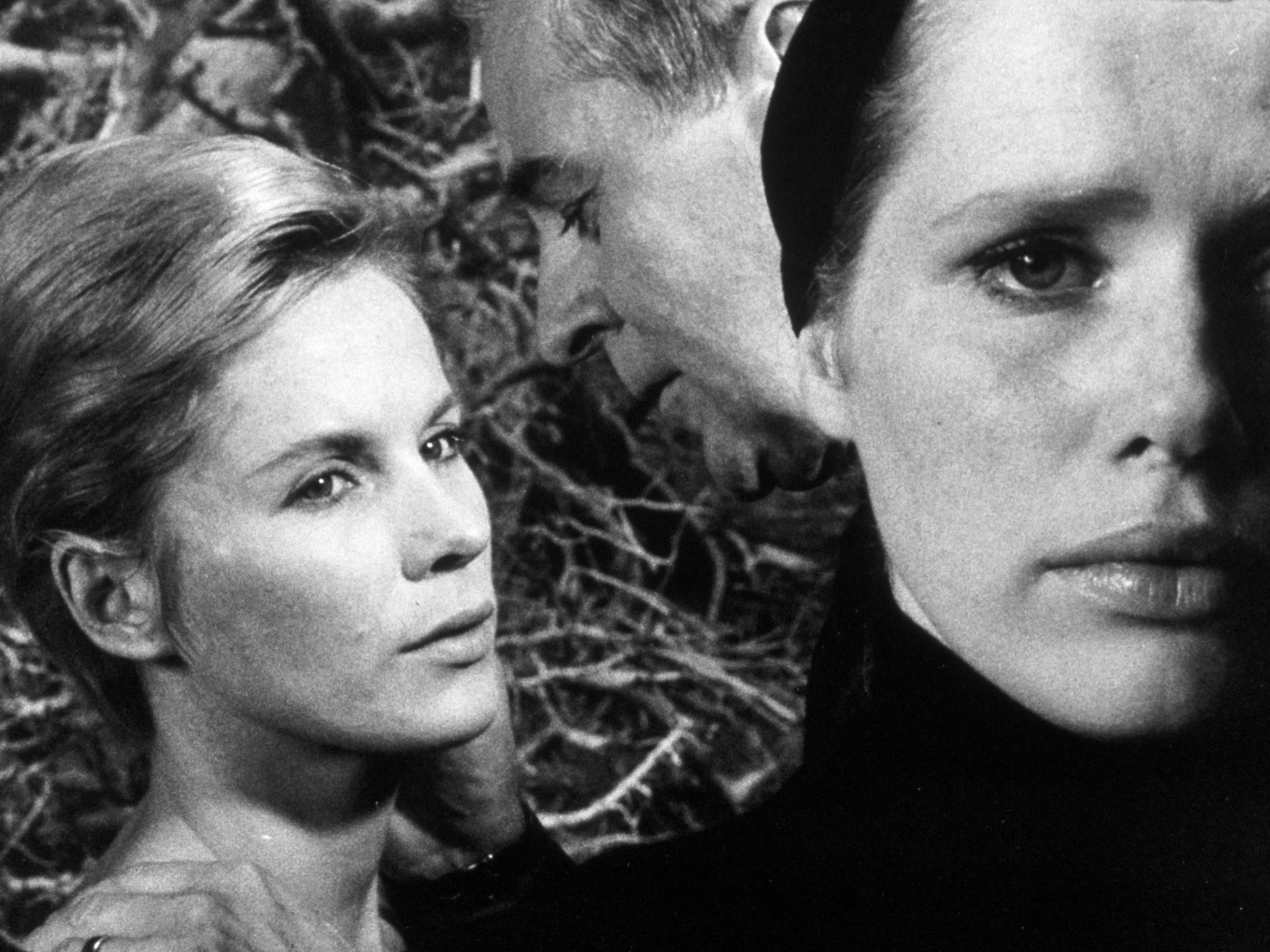 Bergman again places female psychology and sexuality under the microscope in ‘Persona’, 1966 (Rex)