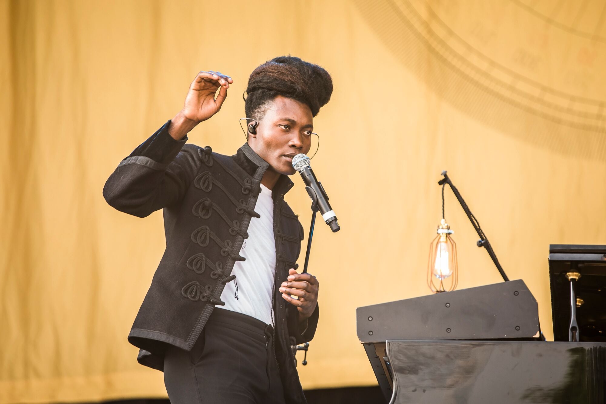 Benjamin Clementine performs at BBK festival