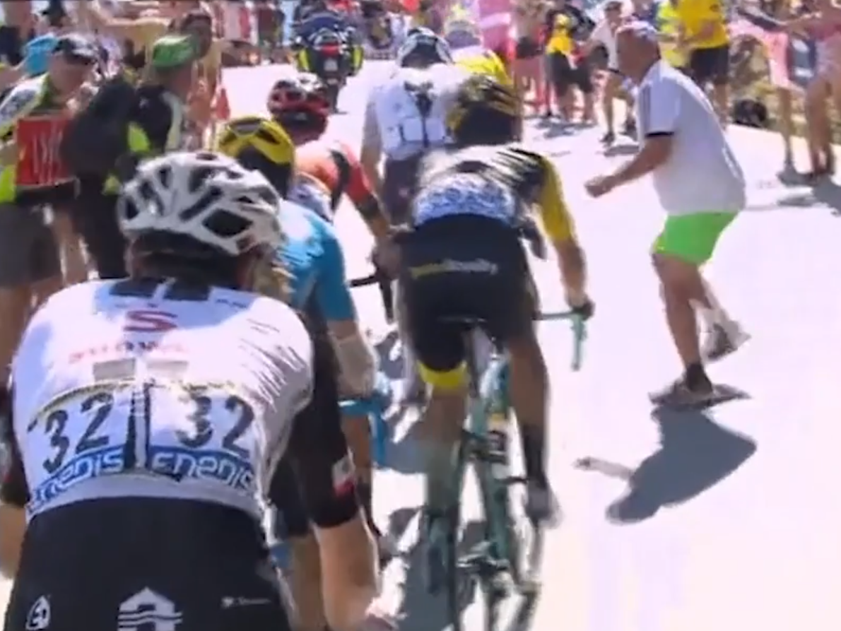 Froome was attacked on Thursday's stage