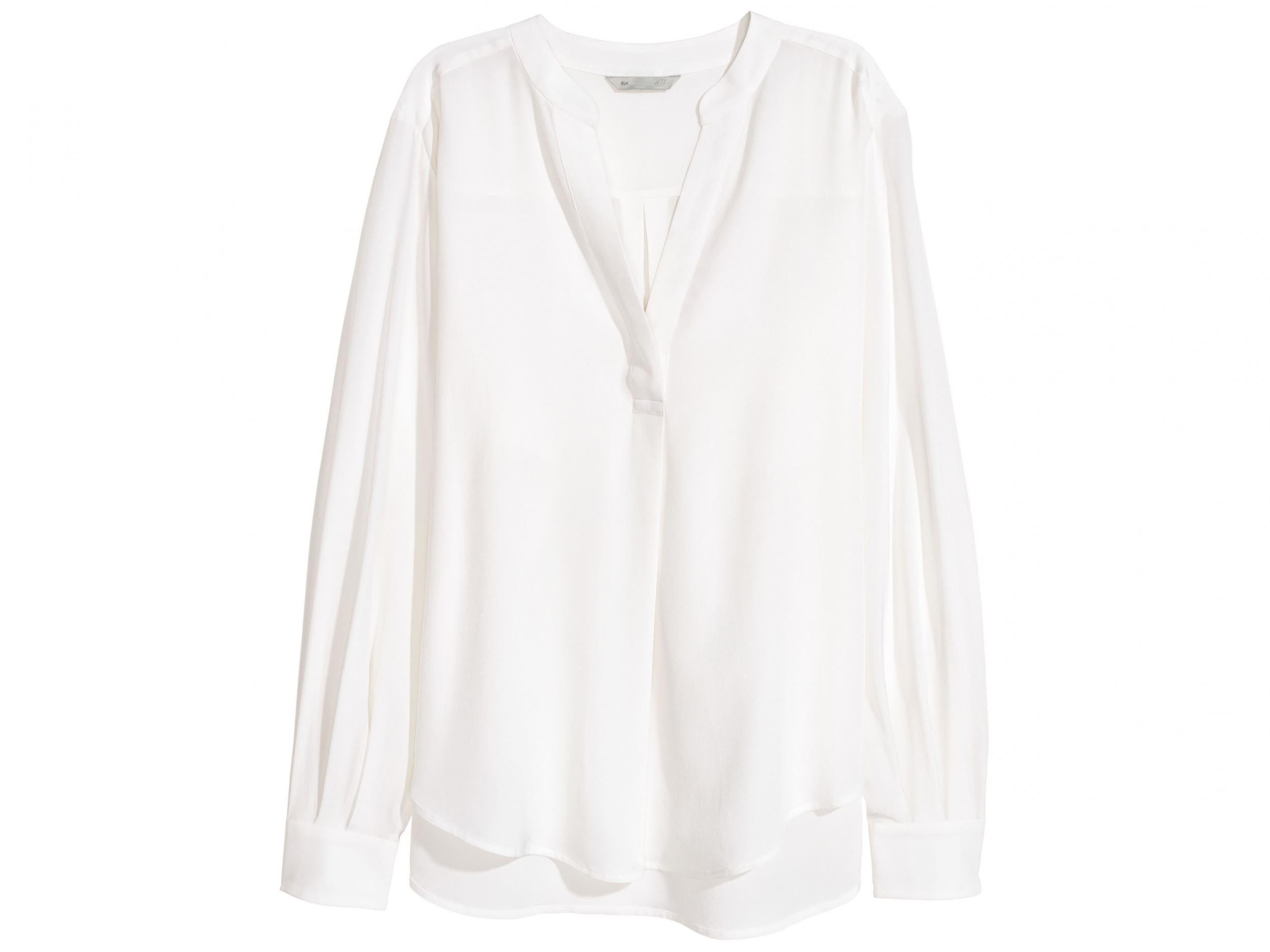 Silk Blouse, £79.99, H&amp;M