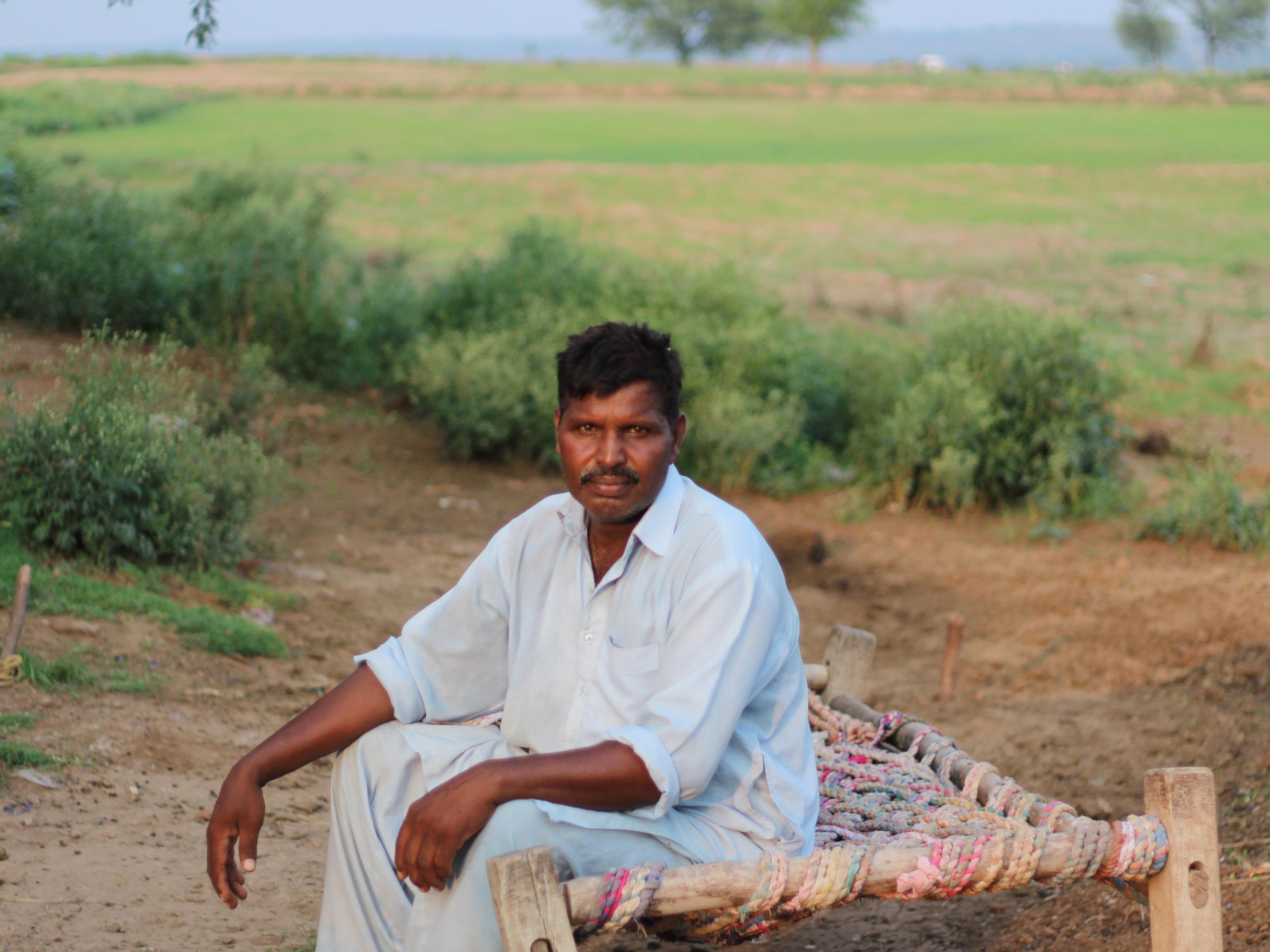 Mazhar Hussain, who lives in Chauntra in rural Pakistan, says his village will be expected to vote in accordance with the wishes of local leaders