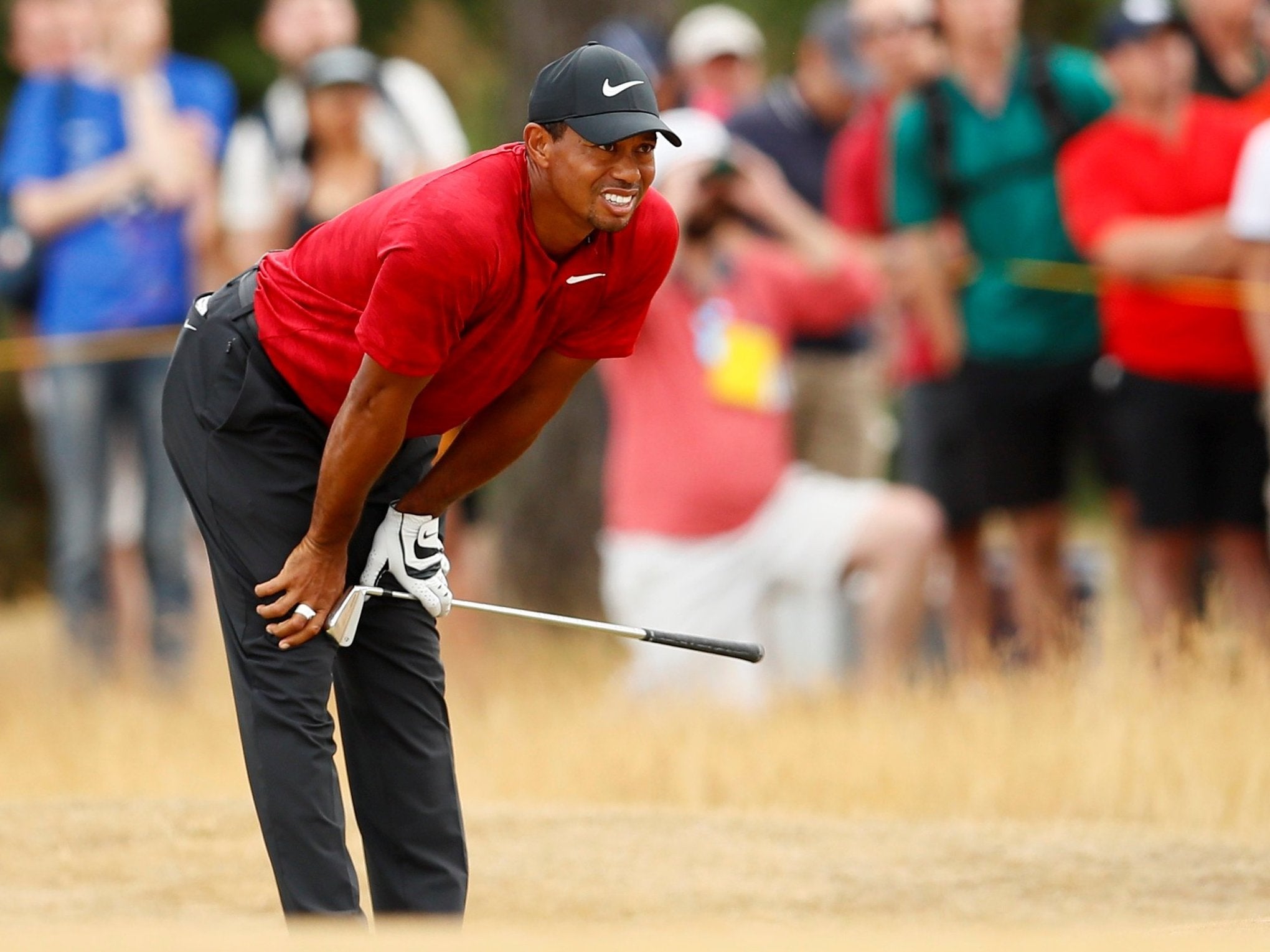 Tiger's final round fell apart after a par on hole 10