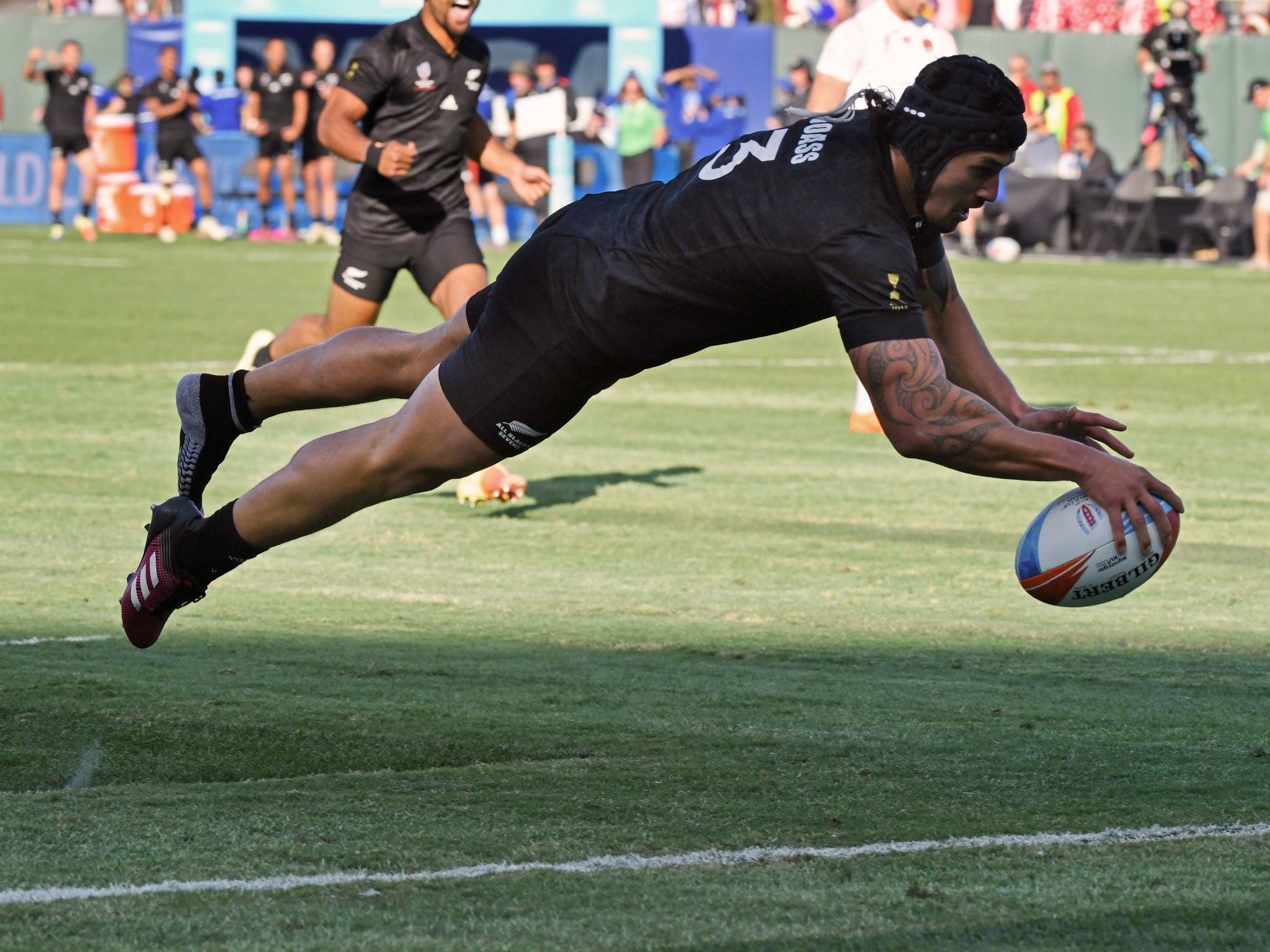 Trael Joass completed the victory with New Zealand's fifth try