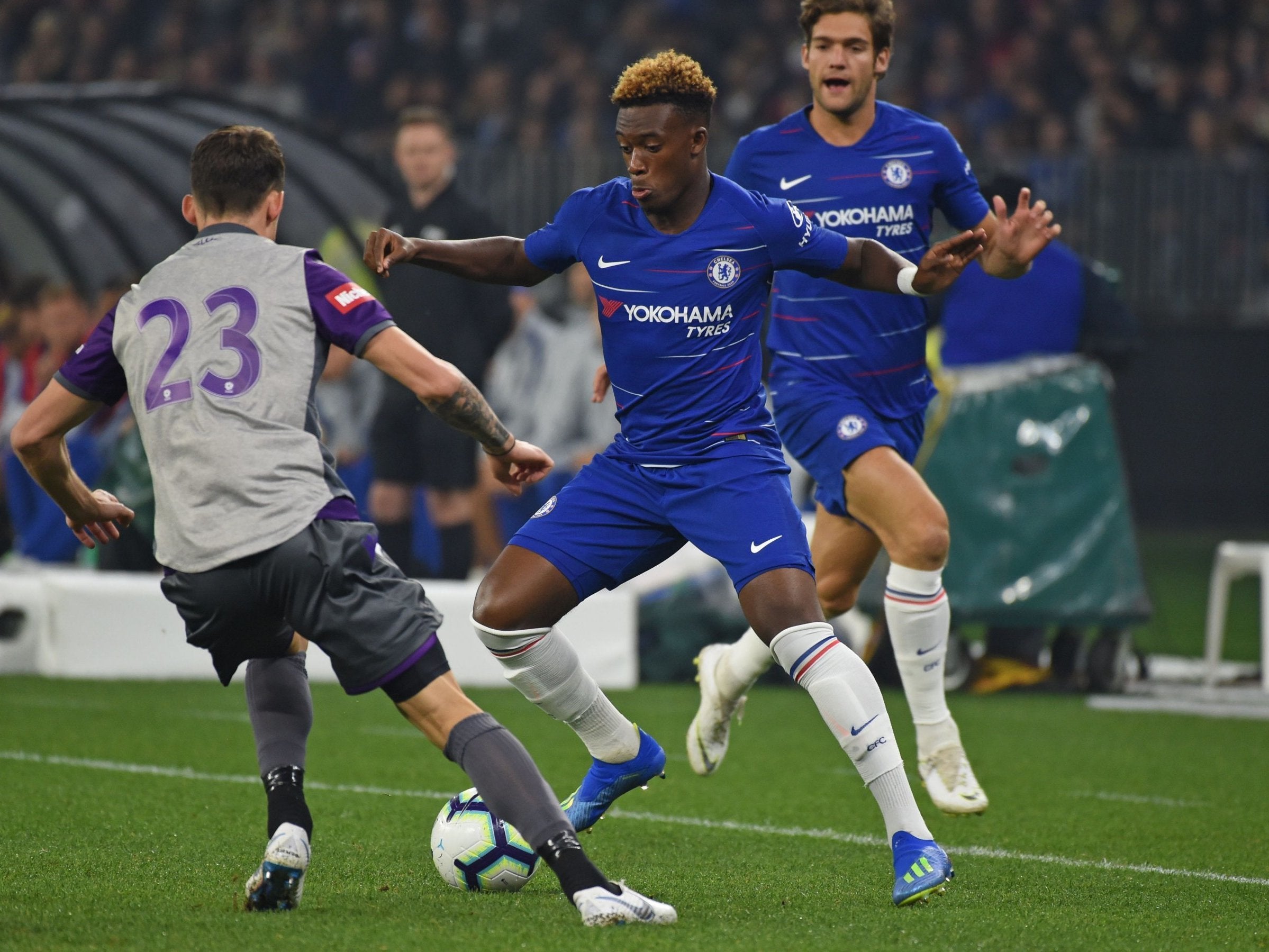 Youngster Hudson-Odoi impressed