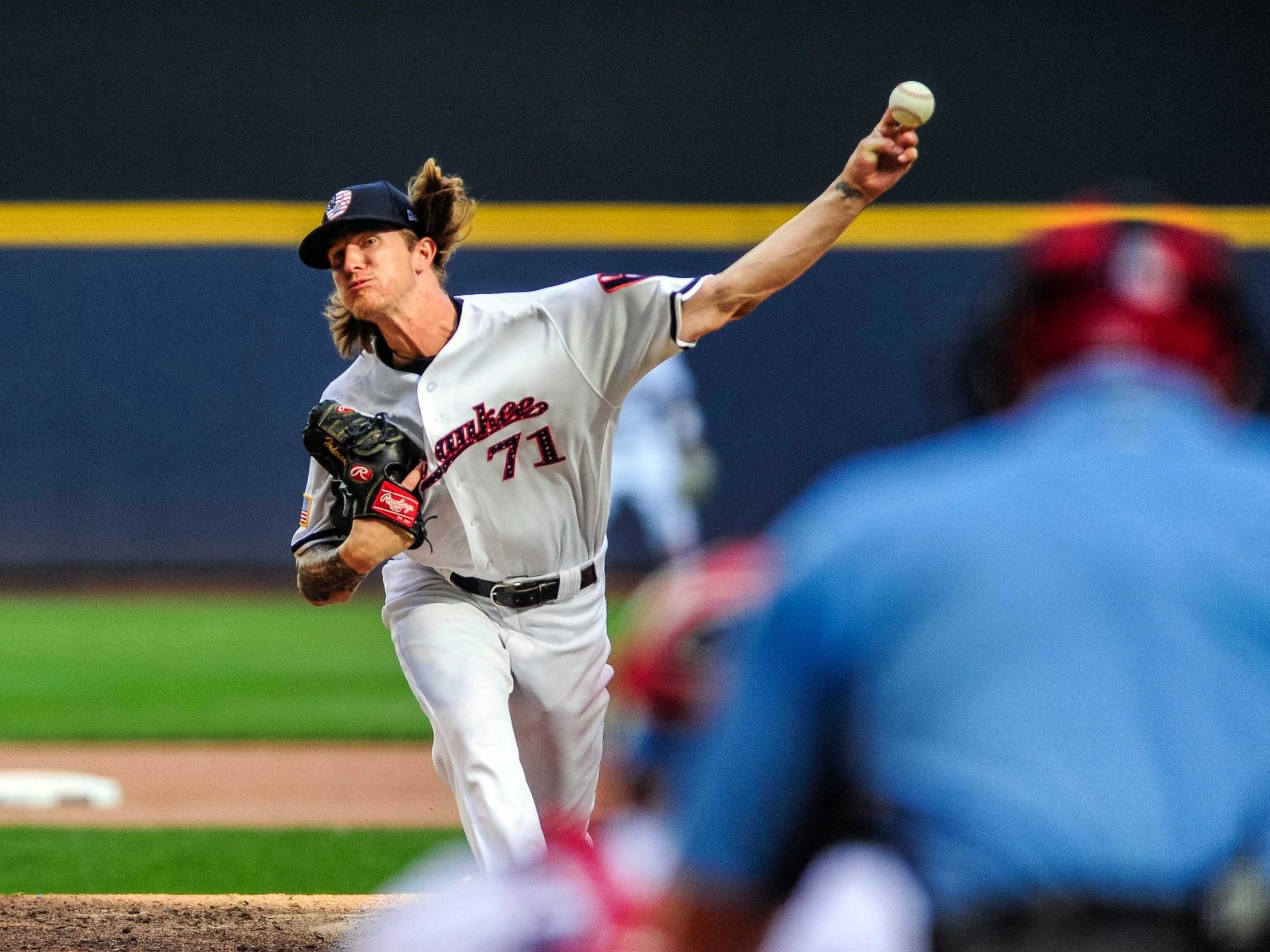 Josh Hader was given a standing ovation by fans at Miller Park on Saturday night – despite the controversy that has come to surround the American