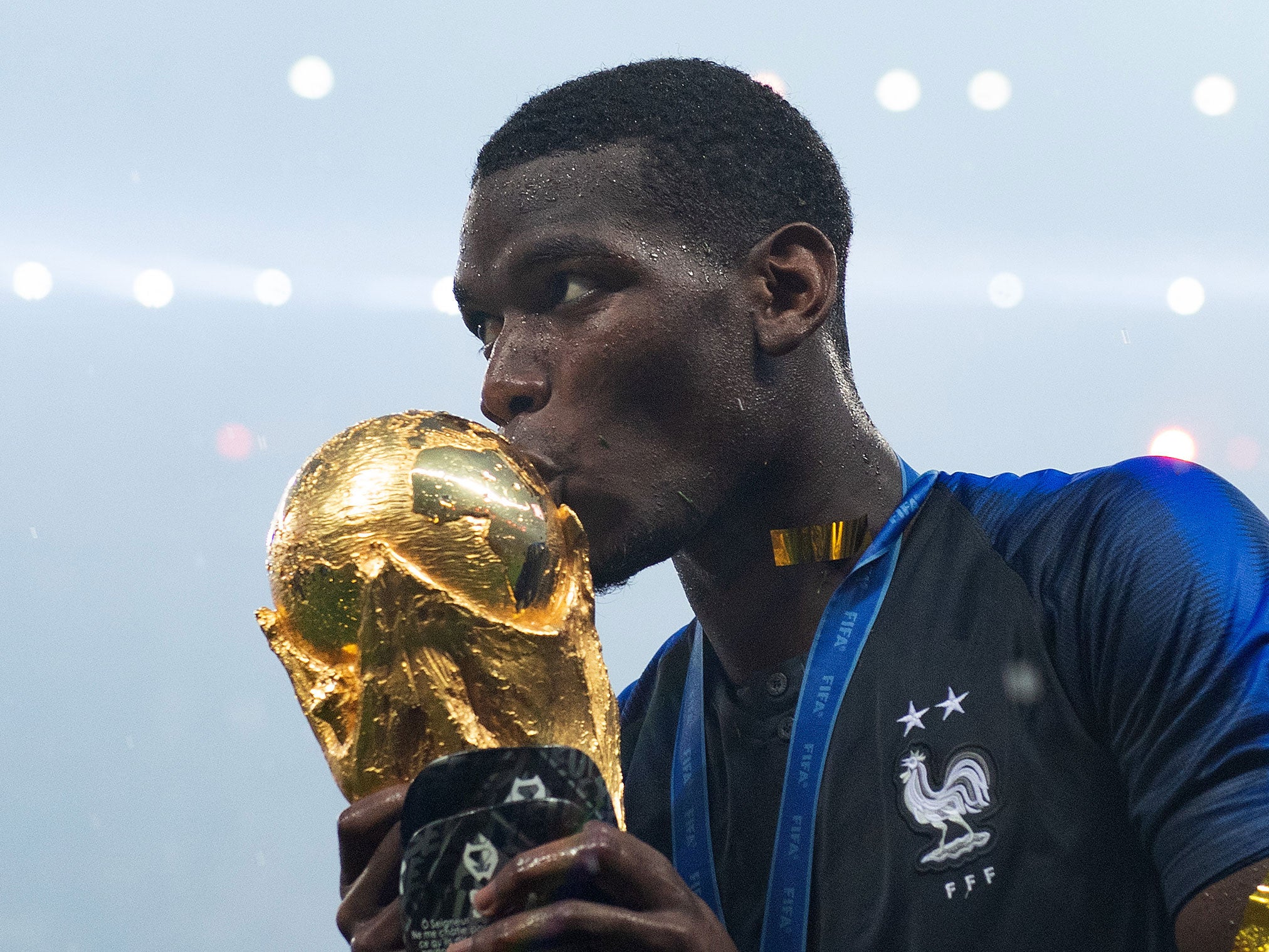 Paul Pogba is on extended summer leave after his exploits at the World Cup