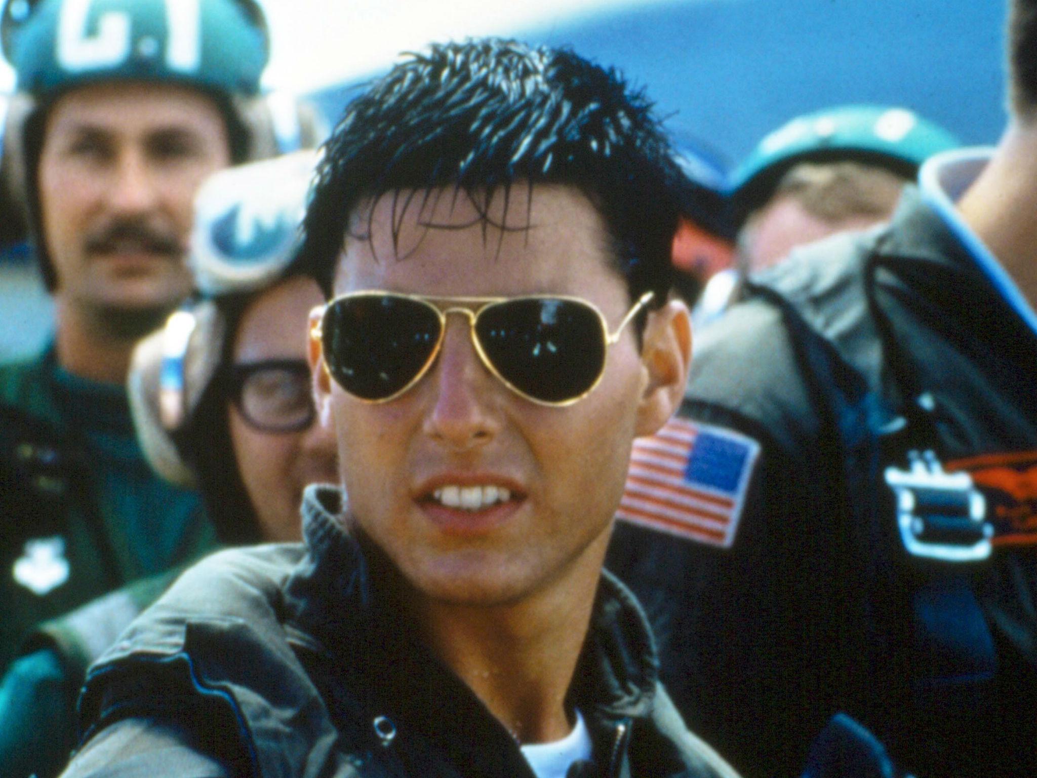 Cruise’s face is a little more lined than when he made ‘Top Gun’ in 1986, but the energy, the wraparound smile and the physicality are all undiminished (Paramount/Kobal/Rex/Shutterstock)