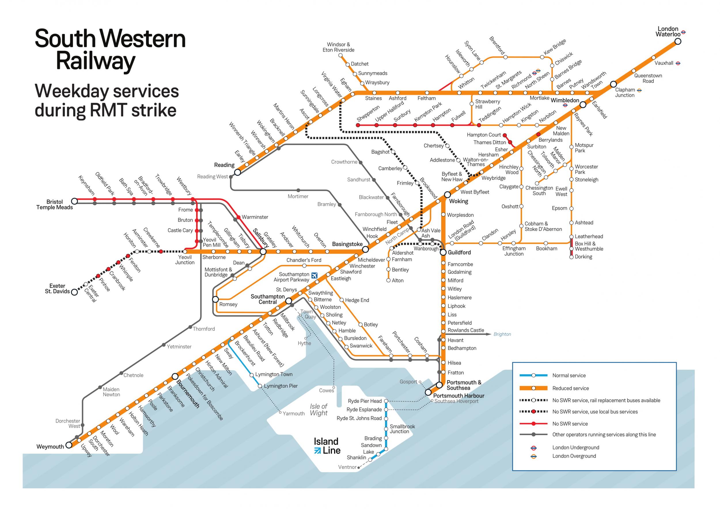 Strikes affecting South Western Railway continue into August and September