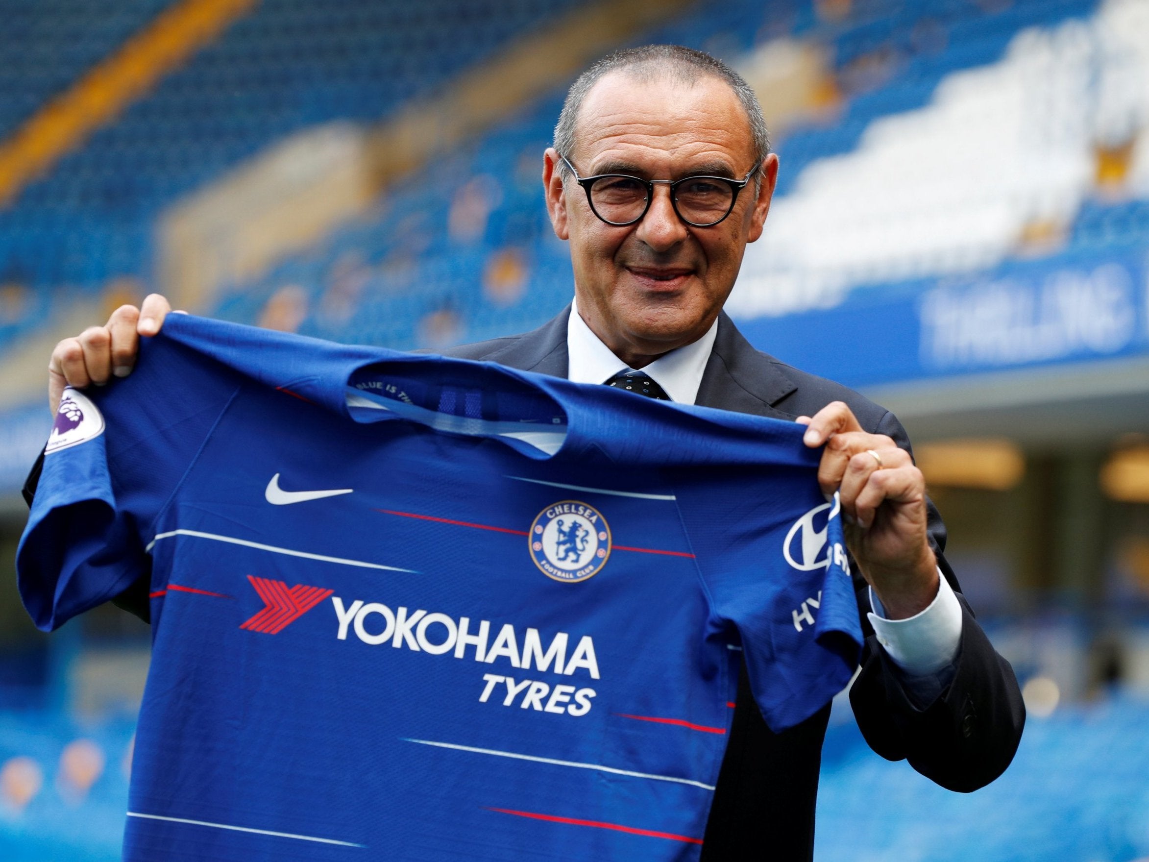 Sarri has preached positivity from day one