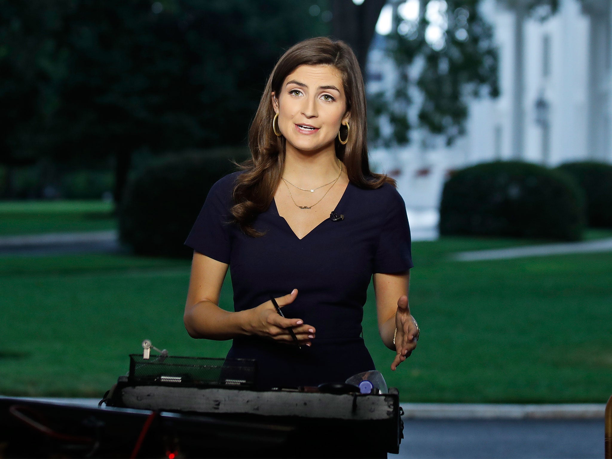 Kaitlan Collins has served as a White House correspondent for CNN since 2017