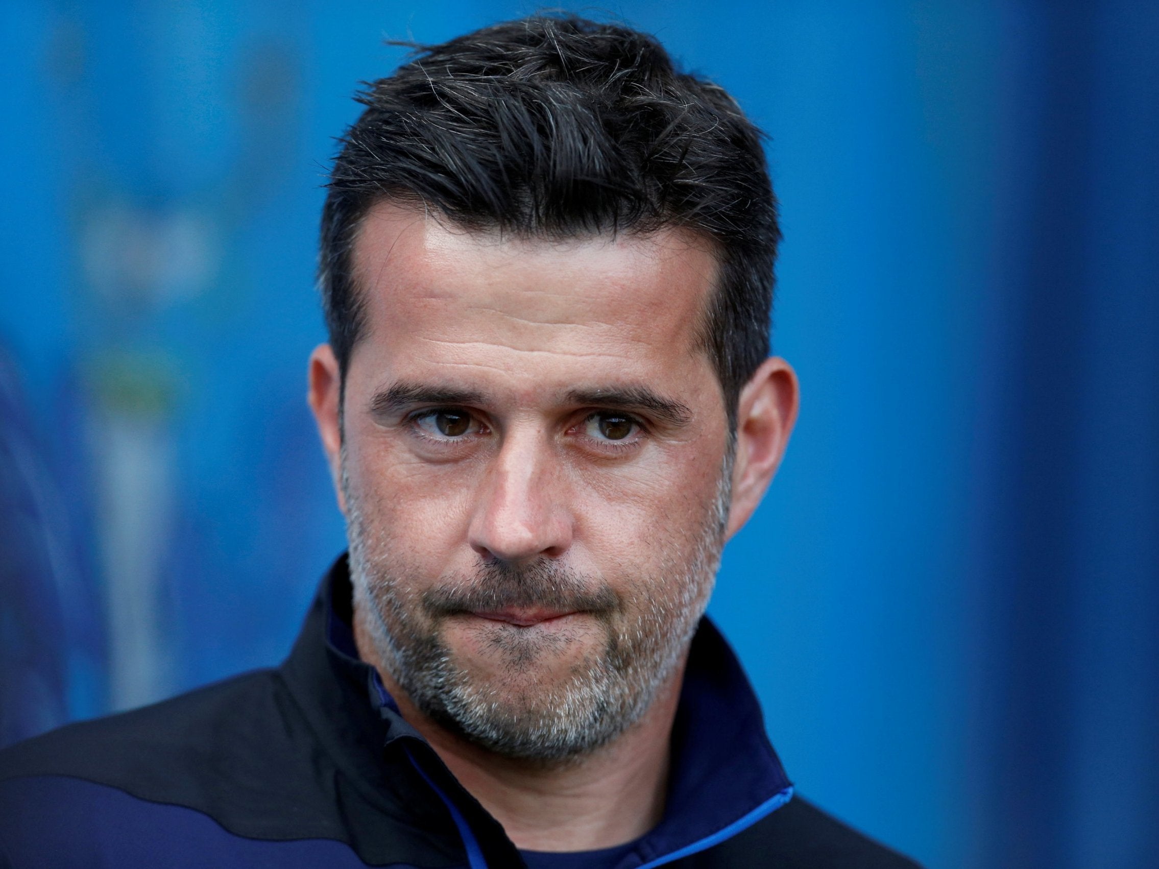 Silva took over the Everton job in the summer