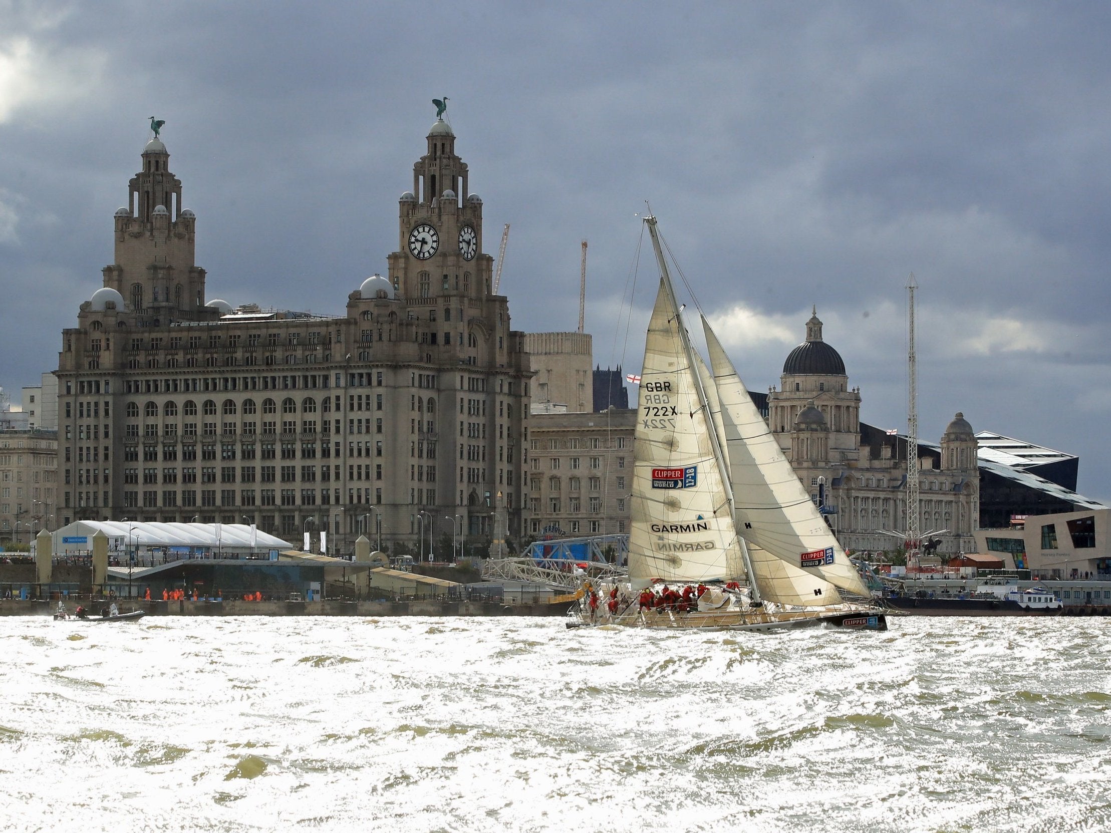 The race finished in Liverpool on Saturday