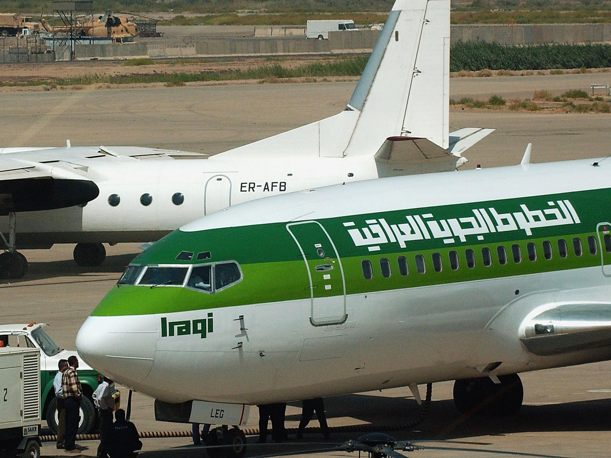 The plane touched down safely in Baghdad, despite the fight, but it’s reported the pair continued to quarrel after landing