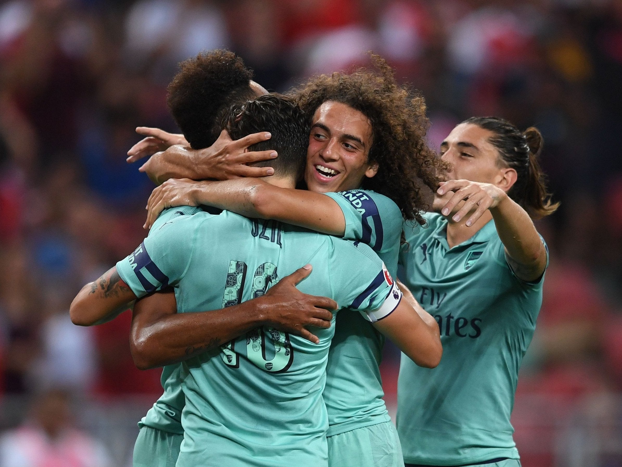 Matteo Guendouzi has impressed in Arsenal's pre-season