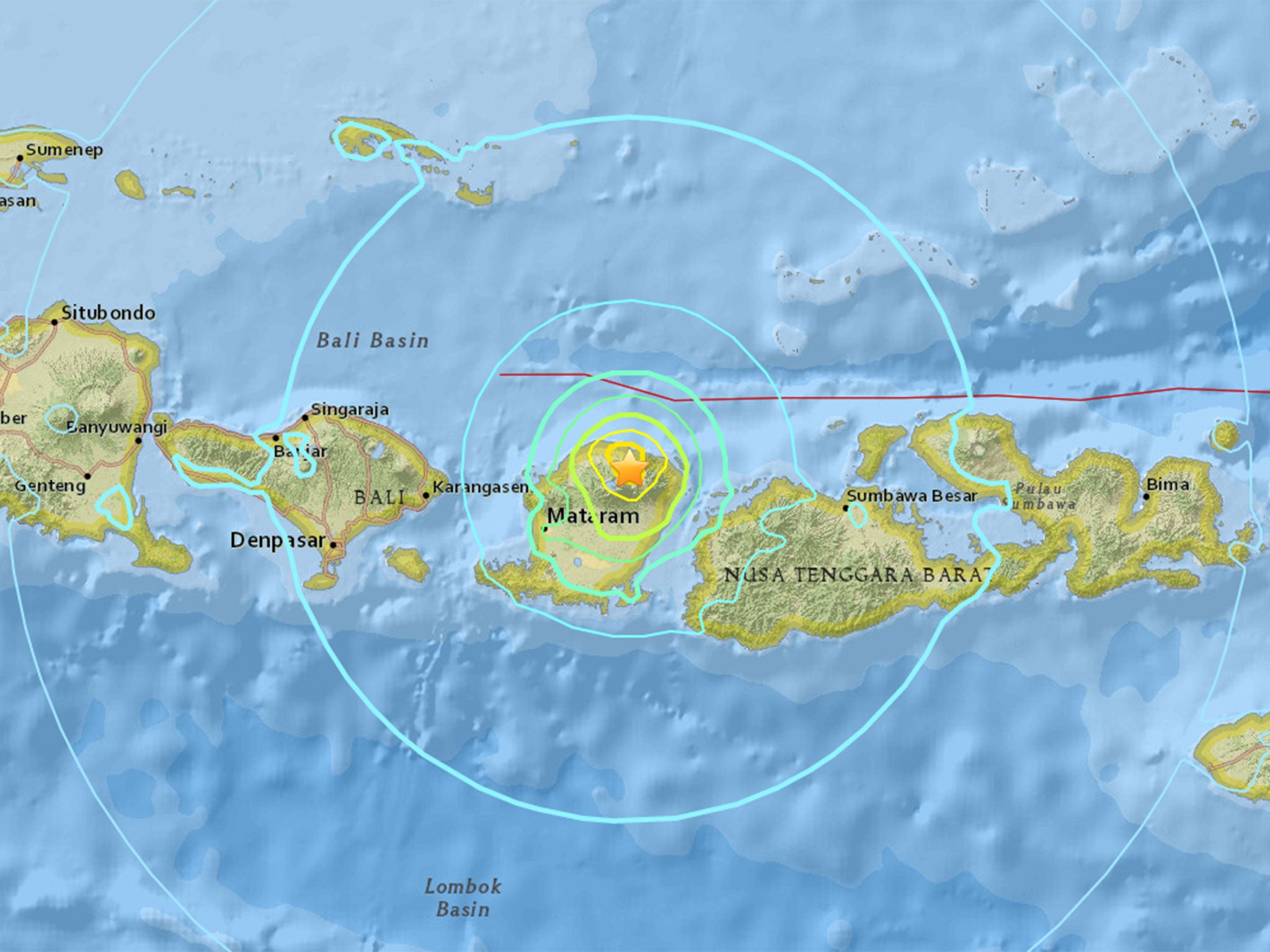 The magnitude 6.4 earthquake killed 16 and injured 335