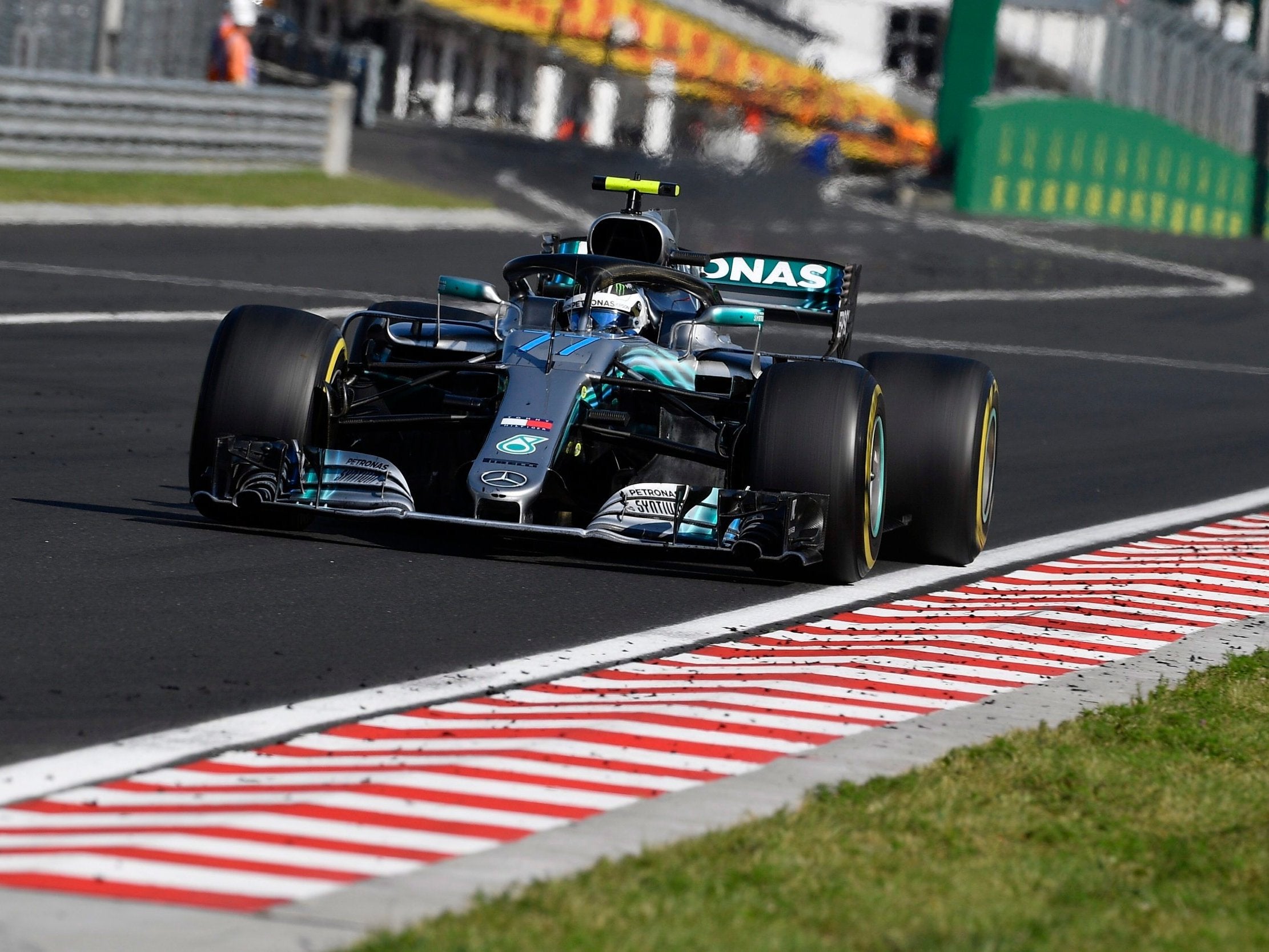 Valtteri Bottas crashed twice late on to drop him from second to fifth