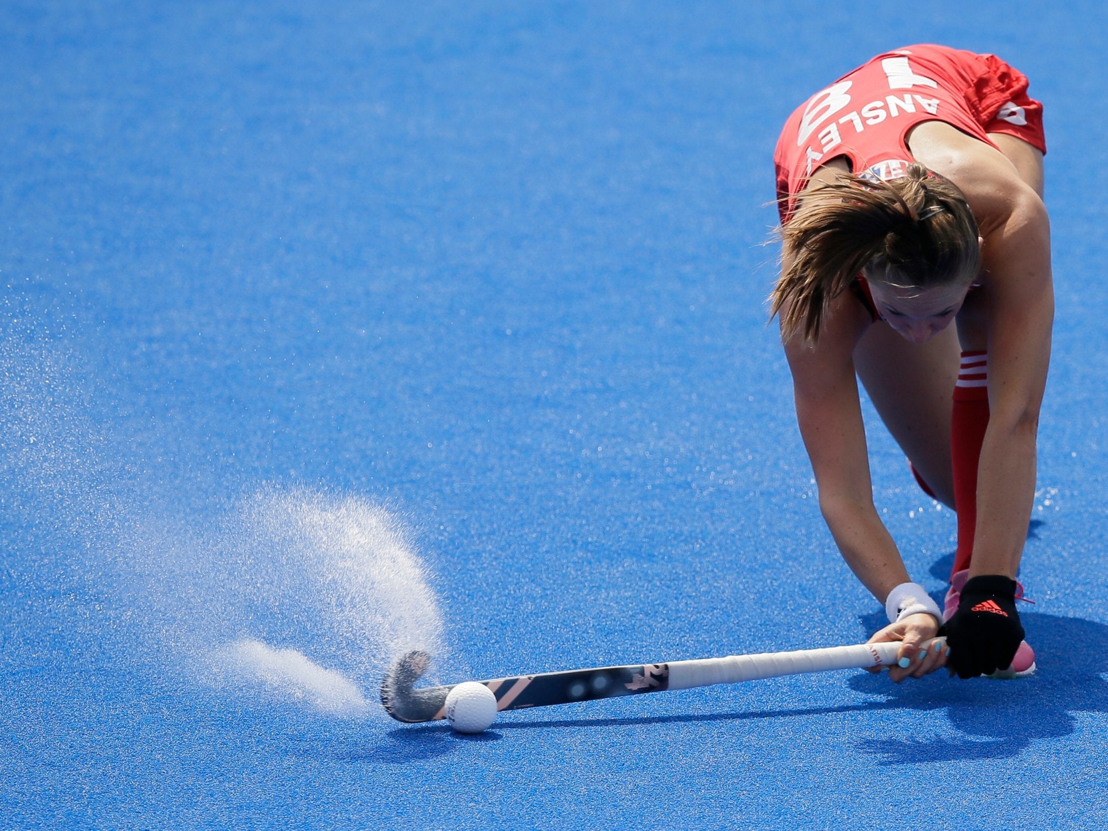 Giselle Ansley scored England's crucial winner