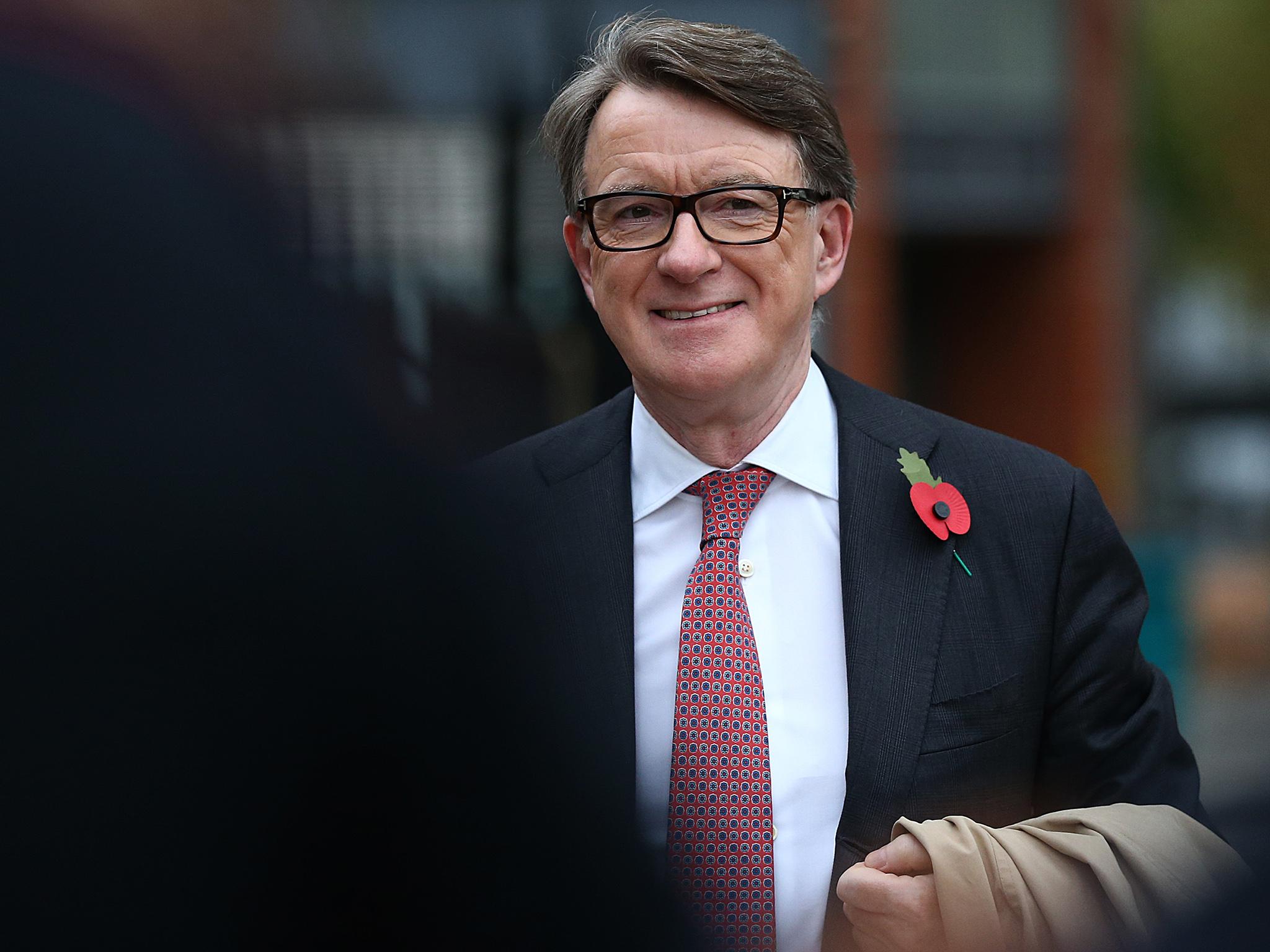 Lord Peter Mandelson